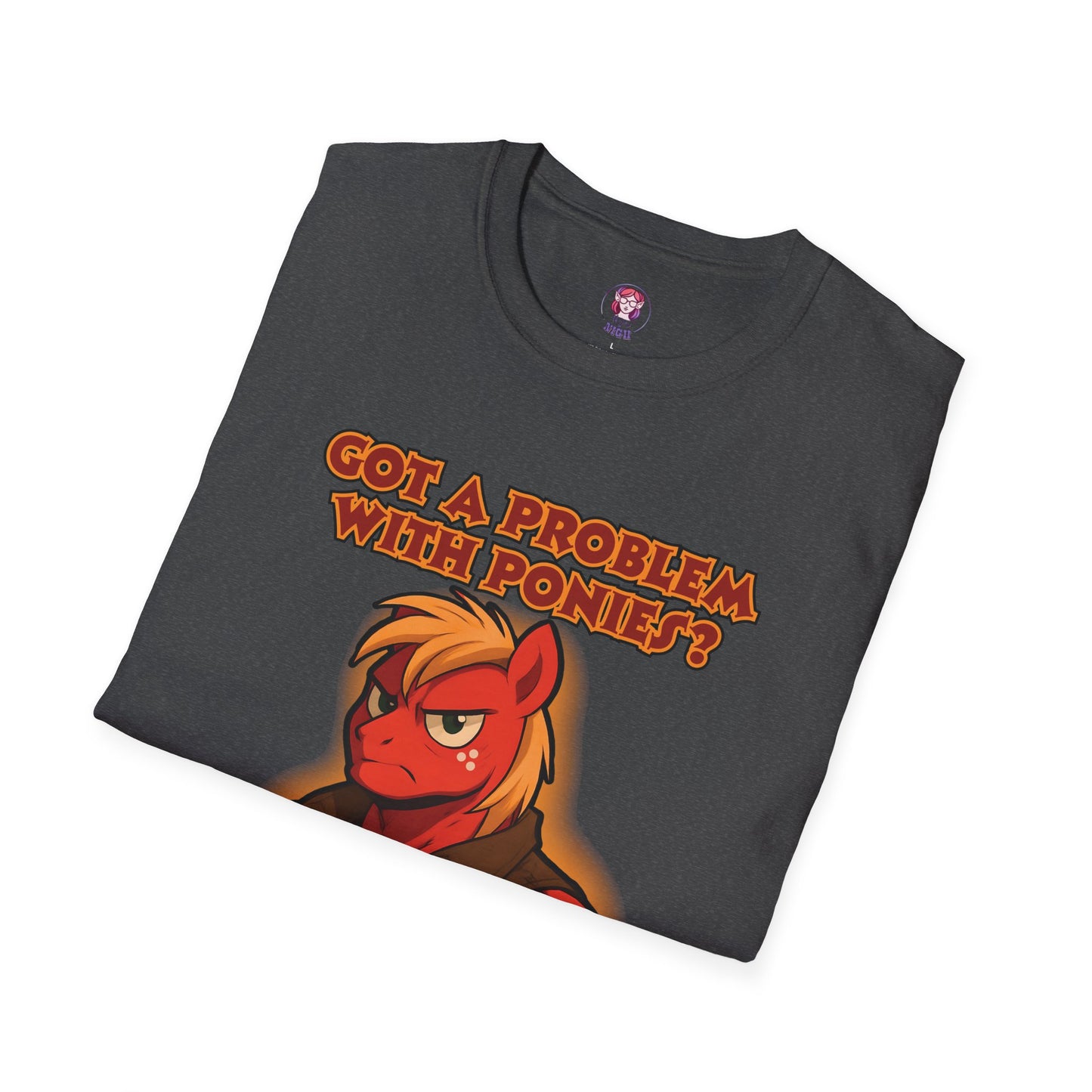 My Little Pony Masculine Big Mac - Pony Problem - Unisex Softstyle T-Shirt