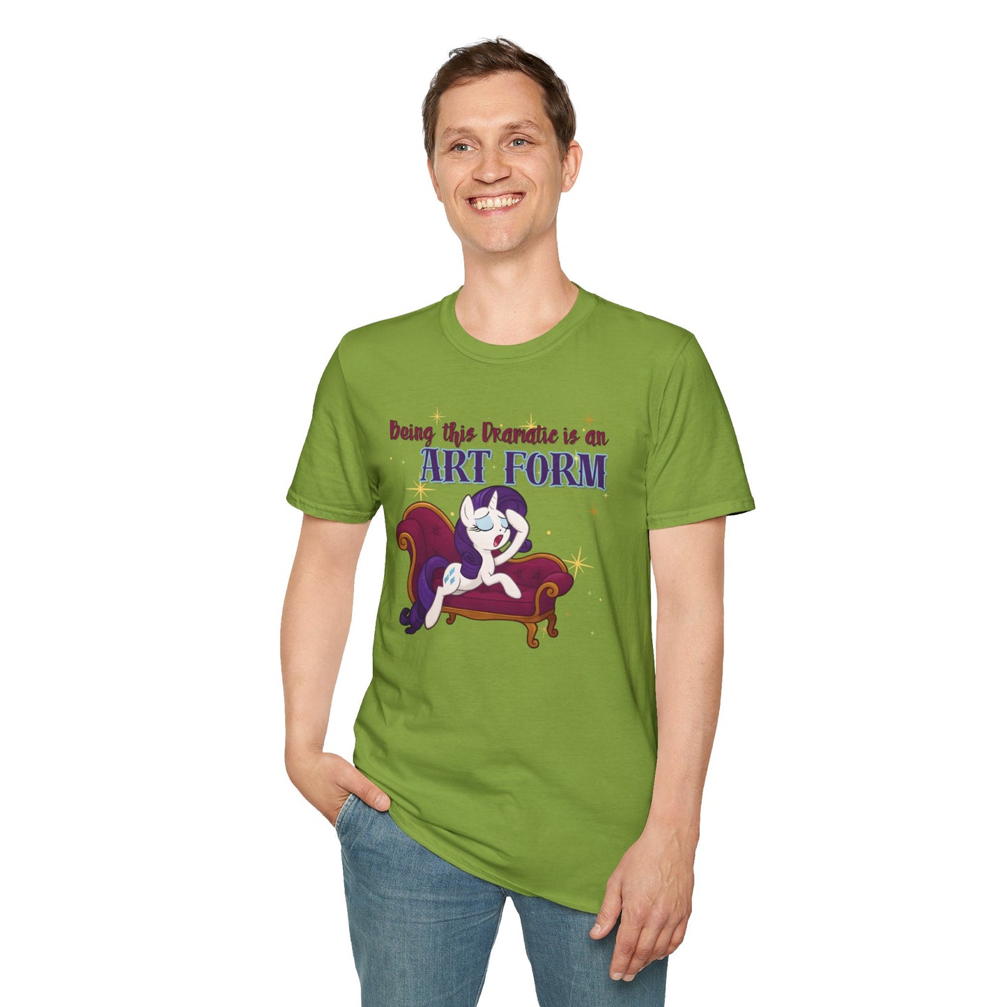 My Little Pony Rarity - Being Dramatic - Unisex Softstyle T-Shirt
