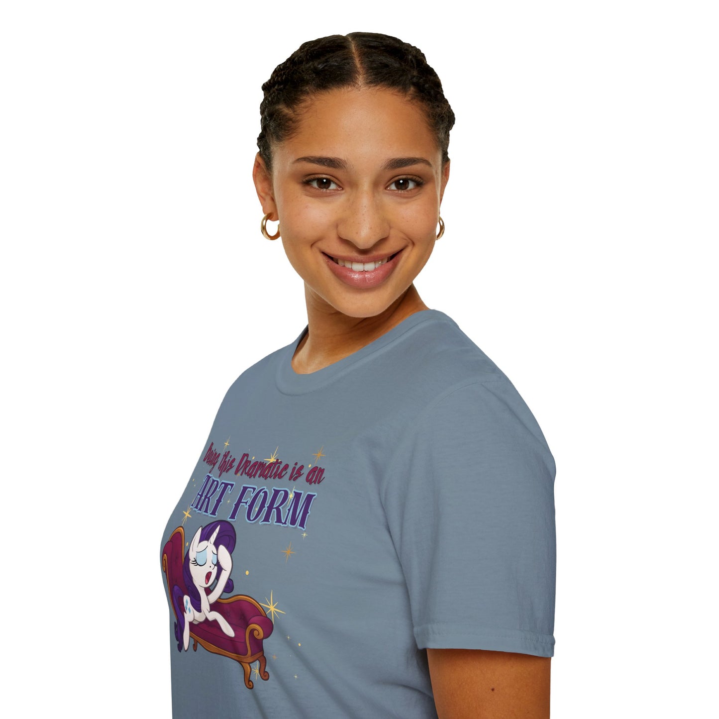 My Little Pony Rarity - Being Dramatic - Unisex Softstyle T-Shirt