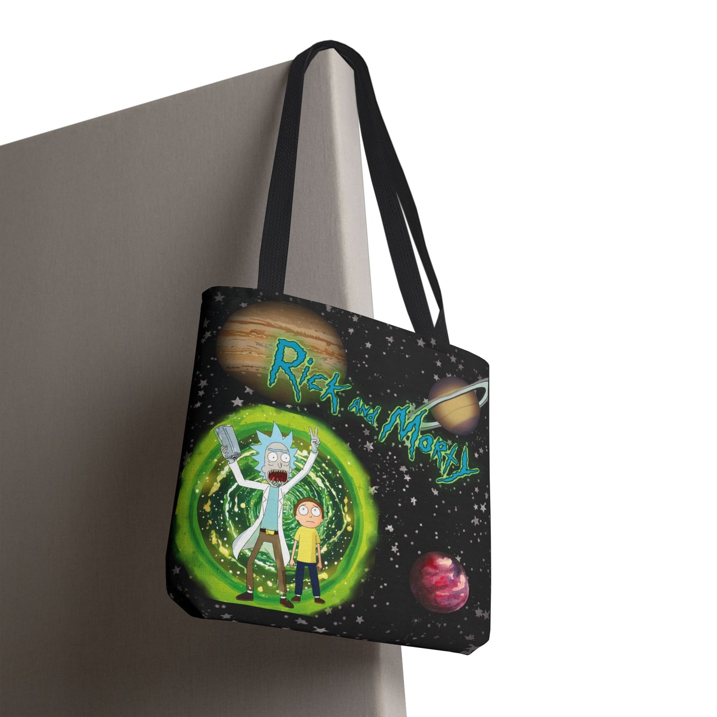 Rick & Morty Custom Adventure Tote Bag