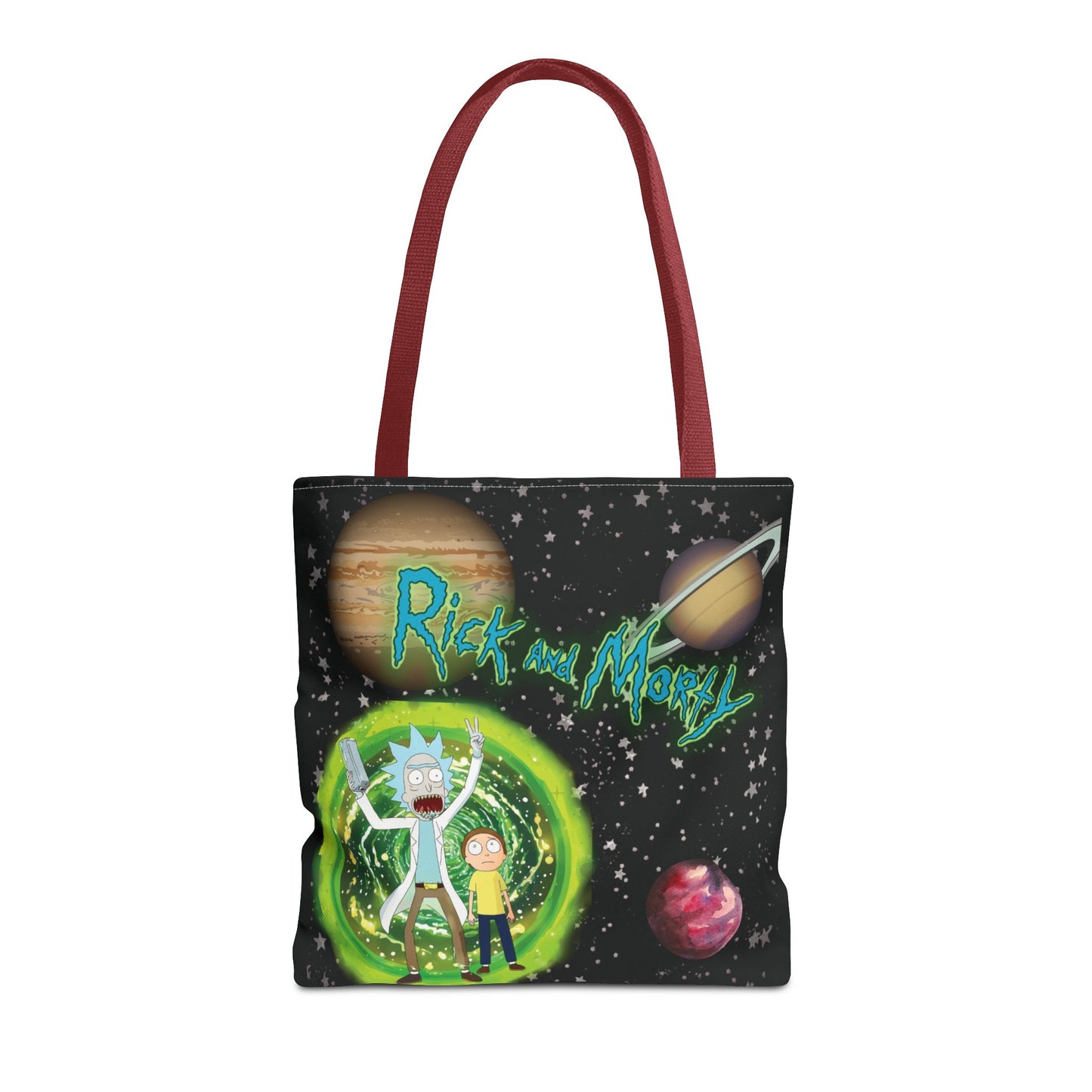 Rick & Morty Custom Adventure Tote Bag