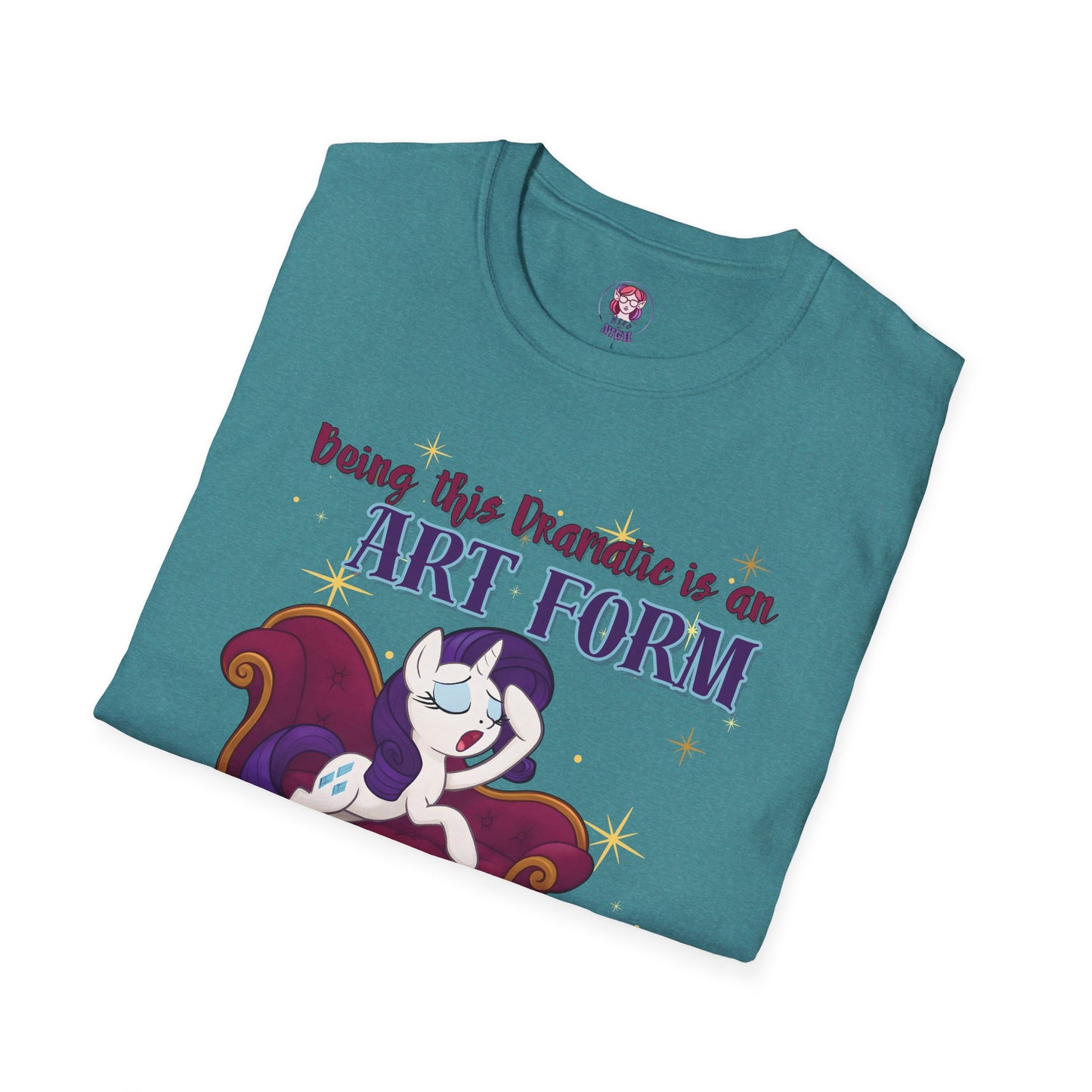 My Little Pony Rarity - Being Dramatic - Unisex Softstyle T-Shirt