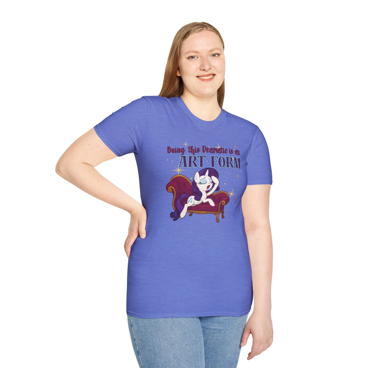 My Little Pony Rarity - Being Dramatic - Unisex Softstyle T-Shirt