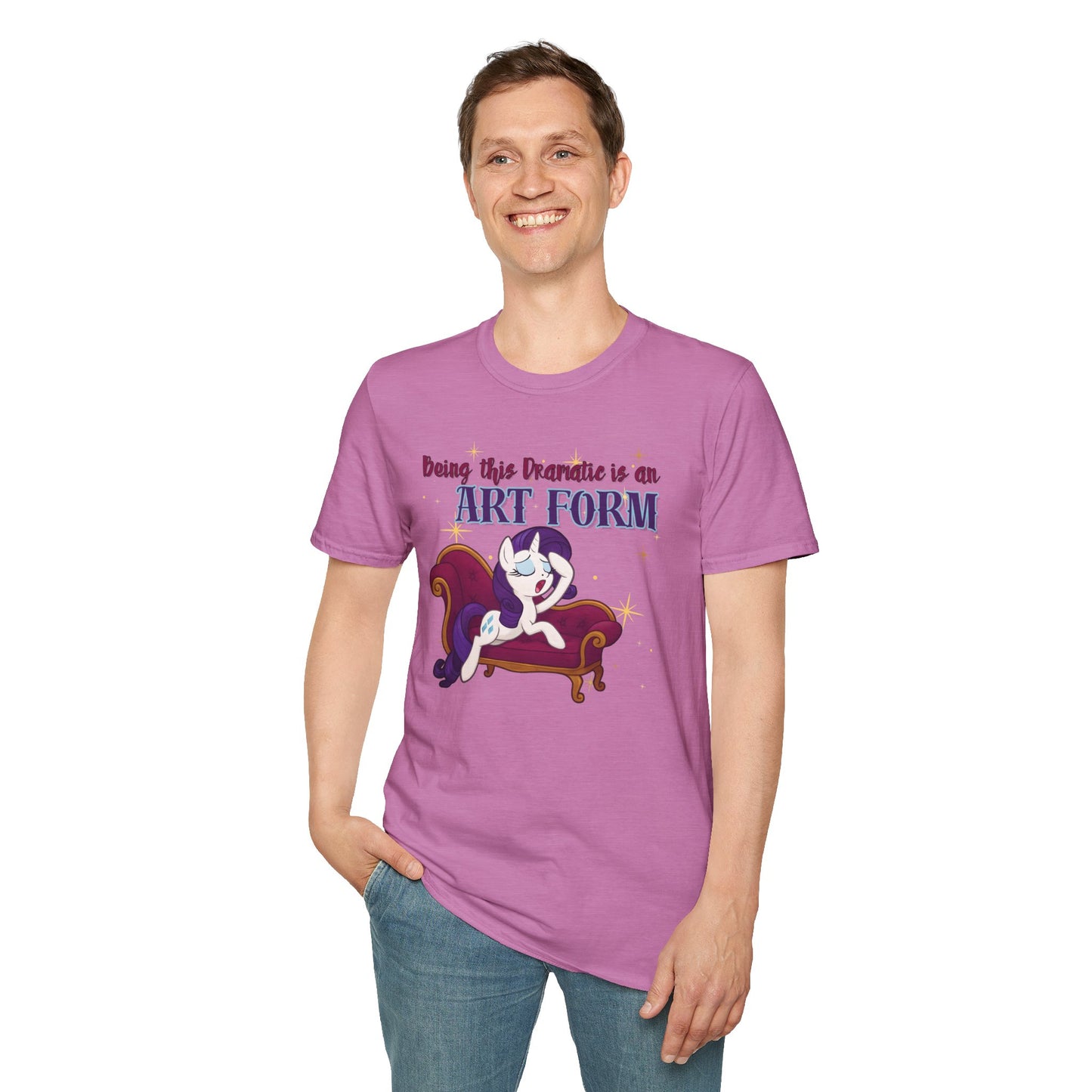 My Little Pony Rarity - Being Dramatic - Unisex Softstyle T-Shirt