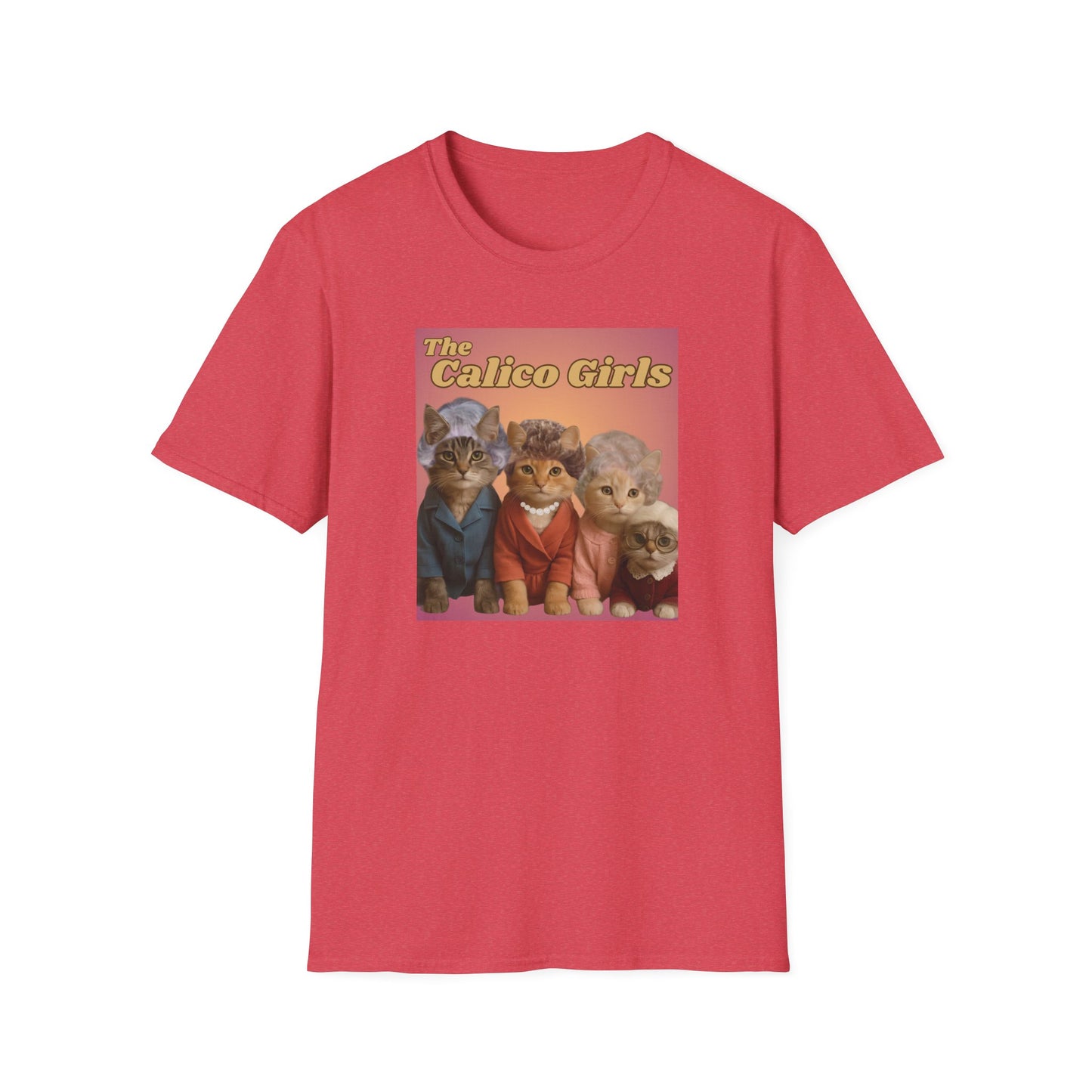 The Calico Girls cute kittens - Unisex Softstyle T-Shirt