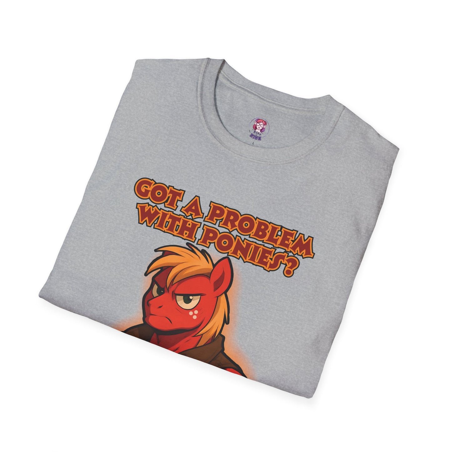 My Little Pony Masculine Big Mac - Pony Problem - Unisex Softstyle T-Shirt