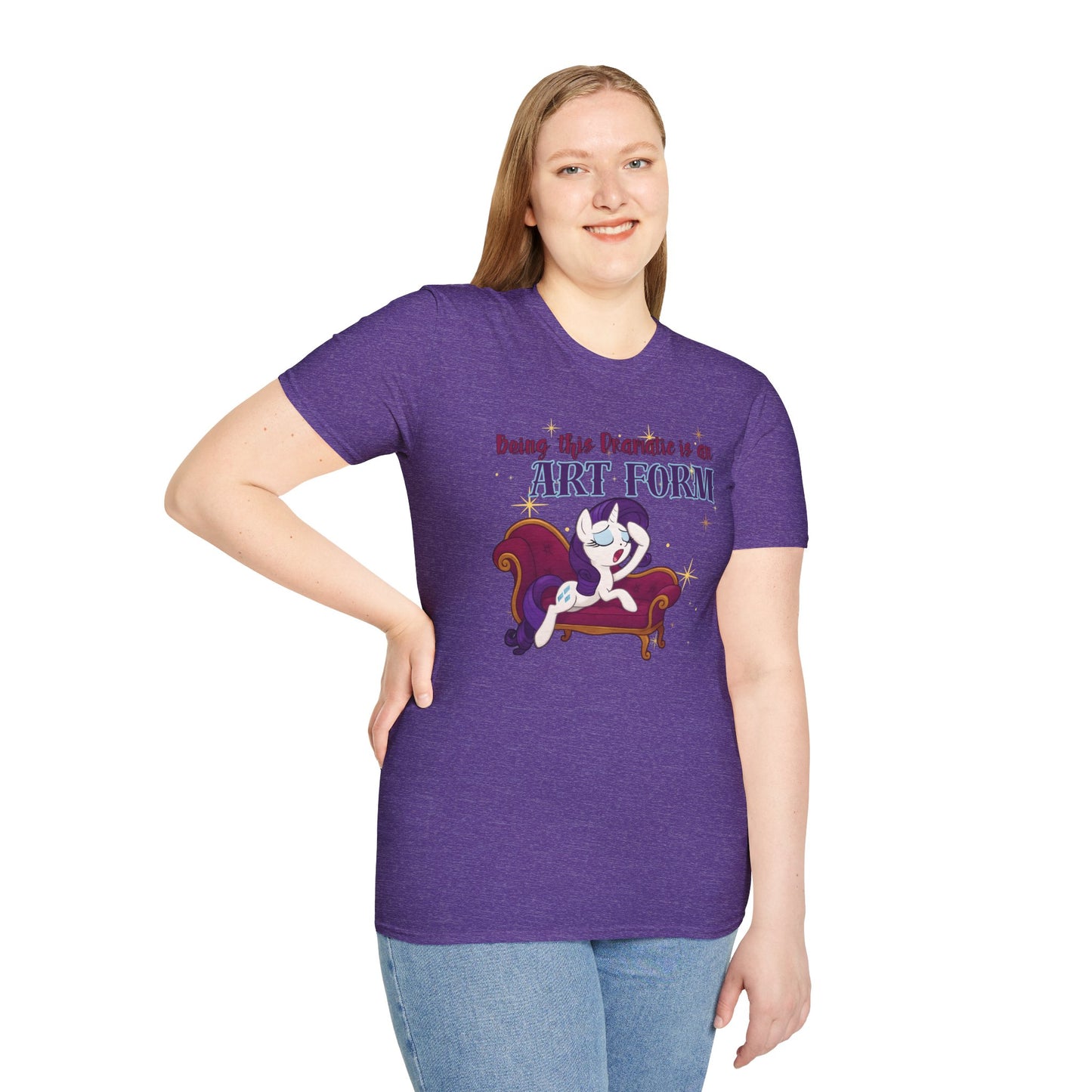 My Little Pony Rarity - Being Dramatic - Unisex Softstyle T-Shirt