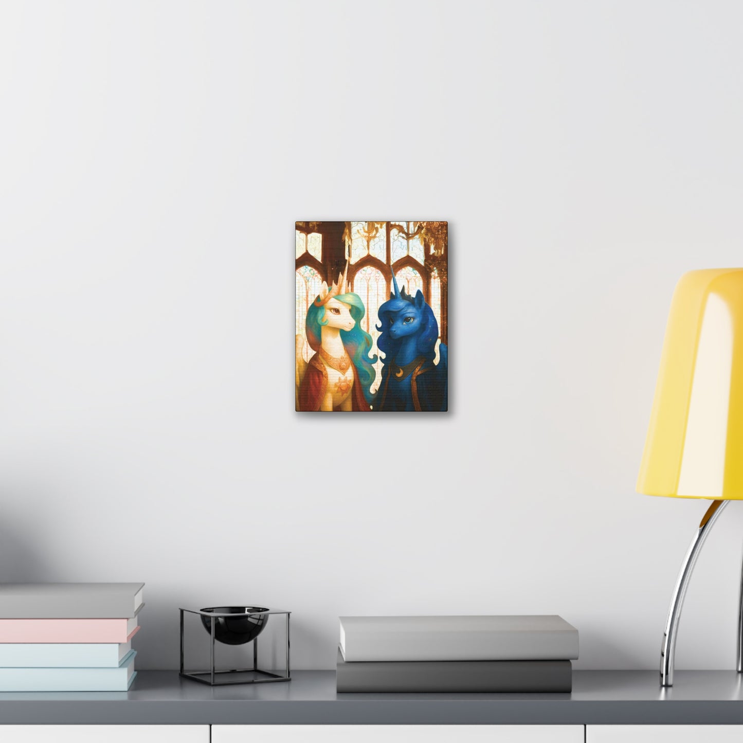 Royal Luna & Celestia - My Little Pony Canvas Art - Stretched, 0.75"