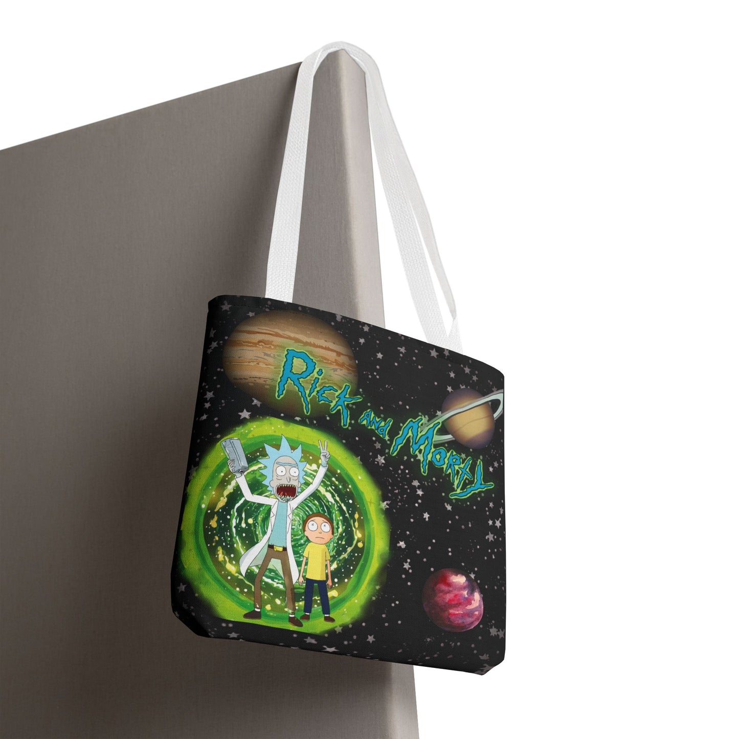 Rick & Morty Custom Adventure Tote Bag