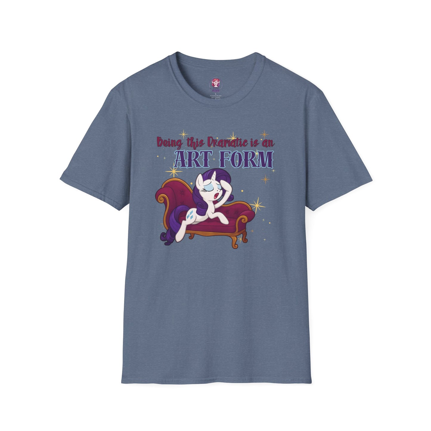My Little Pony Rarity - Being Dramatic - Unisex Softstyle T-Shirt
