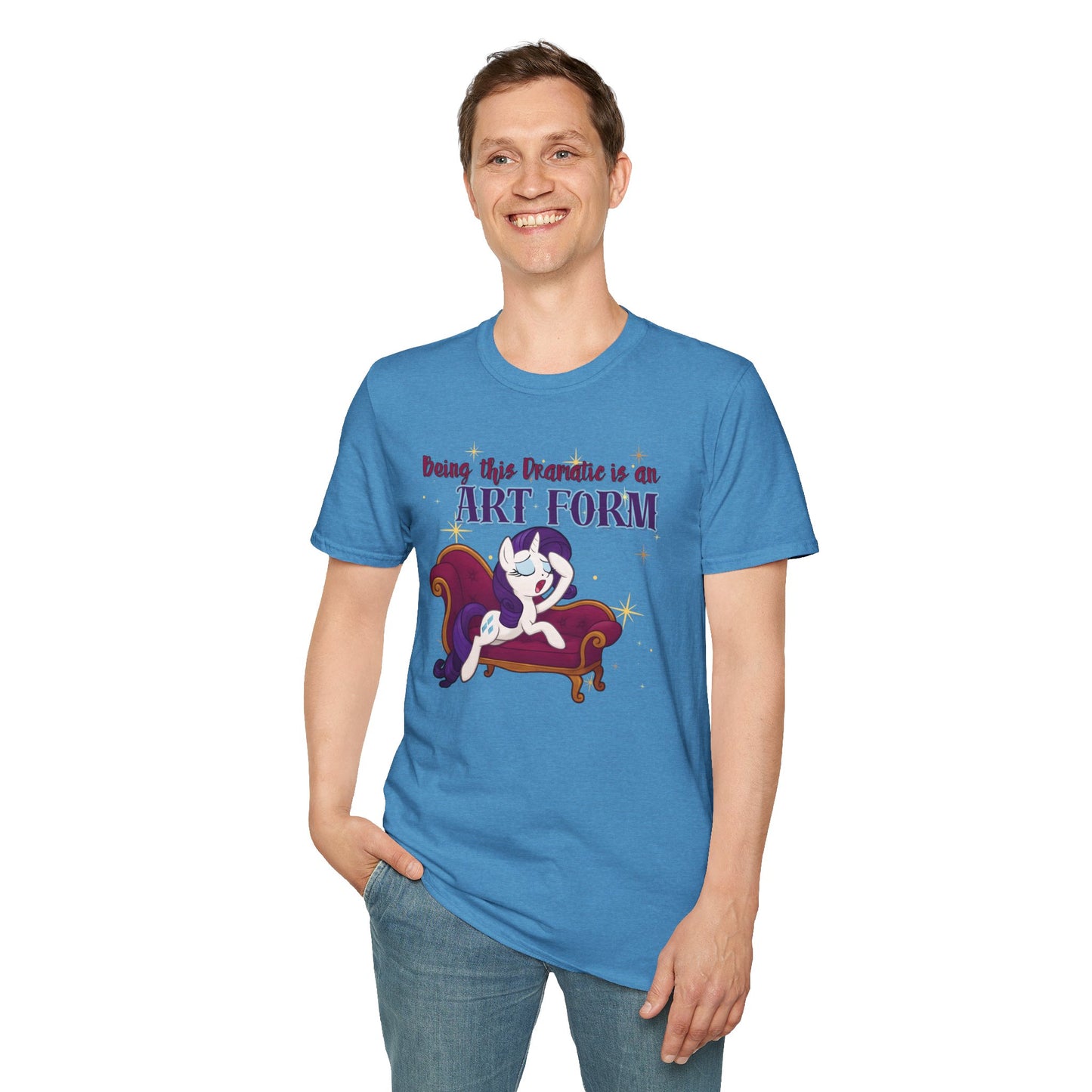 My Little Pony Rarity - Being Dramatic - Unisex Softstyle T-Shirt