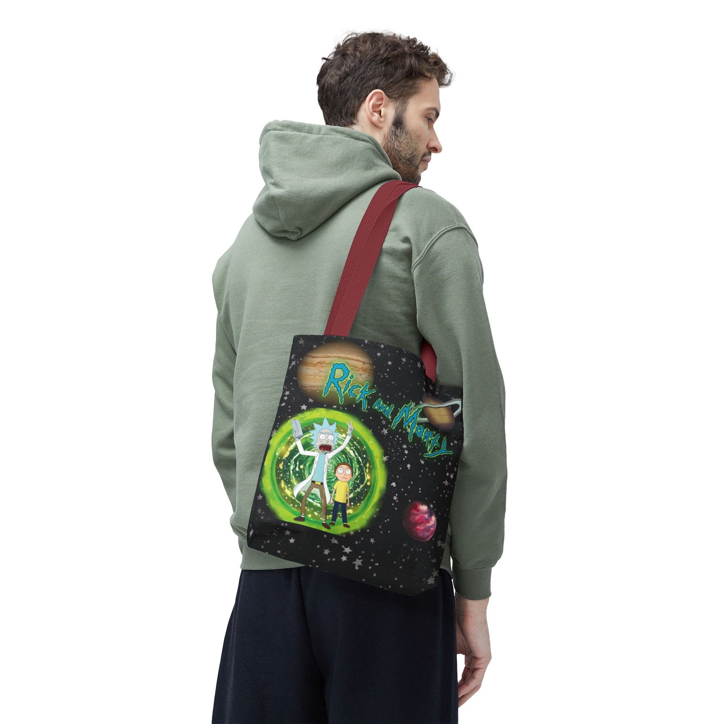 Rick & Morty Custom Adventure Tote Bag