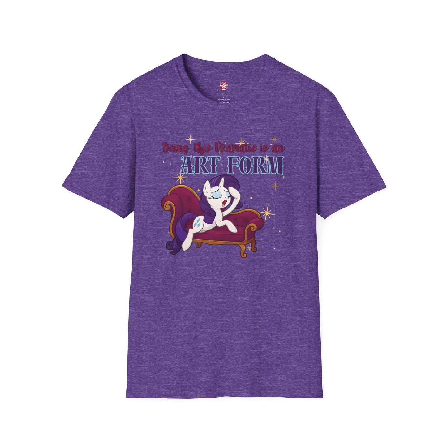 My Little Pony Rarity - Being Dramatic - Unisex Softstyle T-Shirt