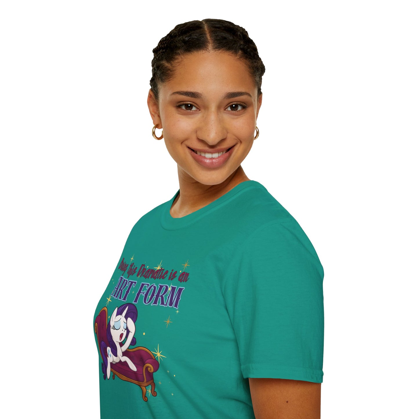 My Little Pony Rarity - Being Dramatic - Unisex Softstyle T-Shirt