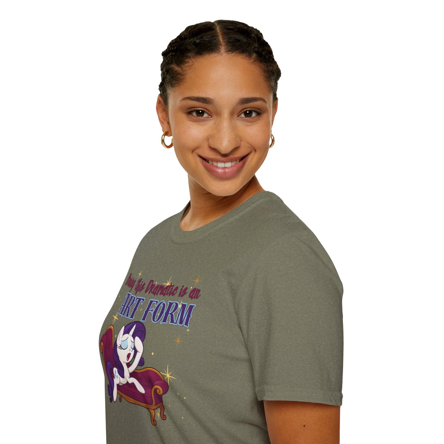 My Little Pony Rarity - Being Dramatic - Unisex Softstyle T-Shirt