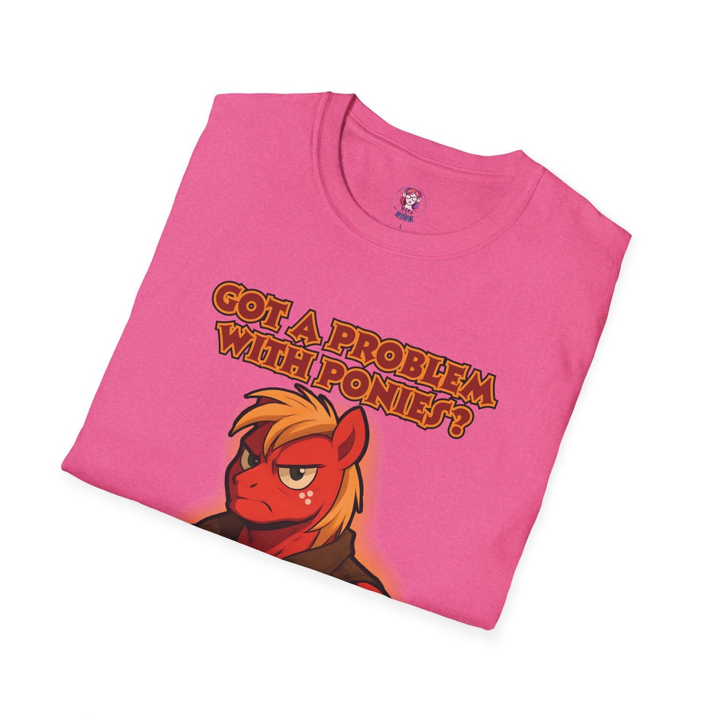 My Little Pony Masculine Big Mac - Pony Problem - Unisex Softstyle T-Shirt