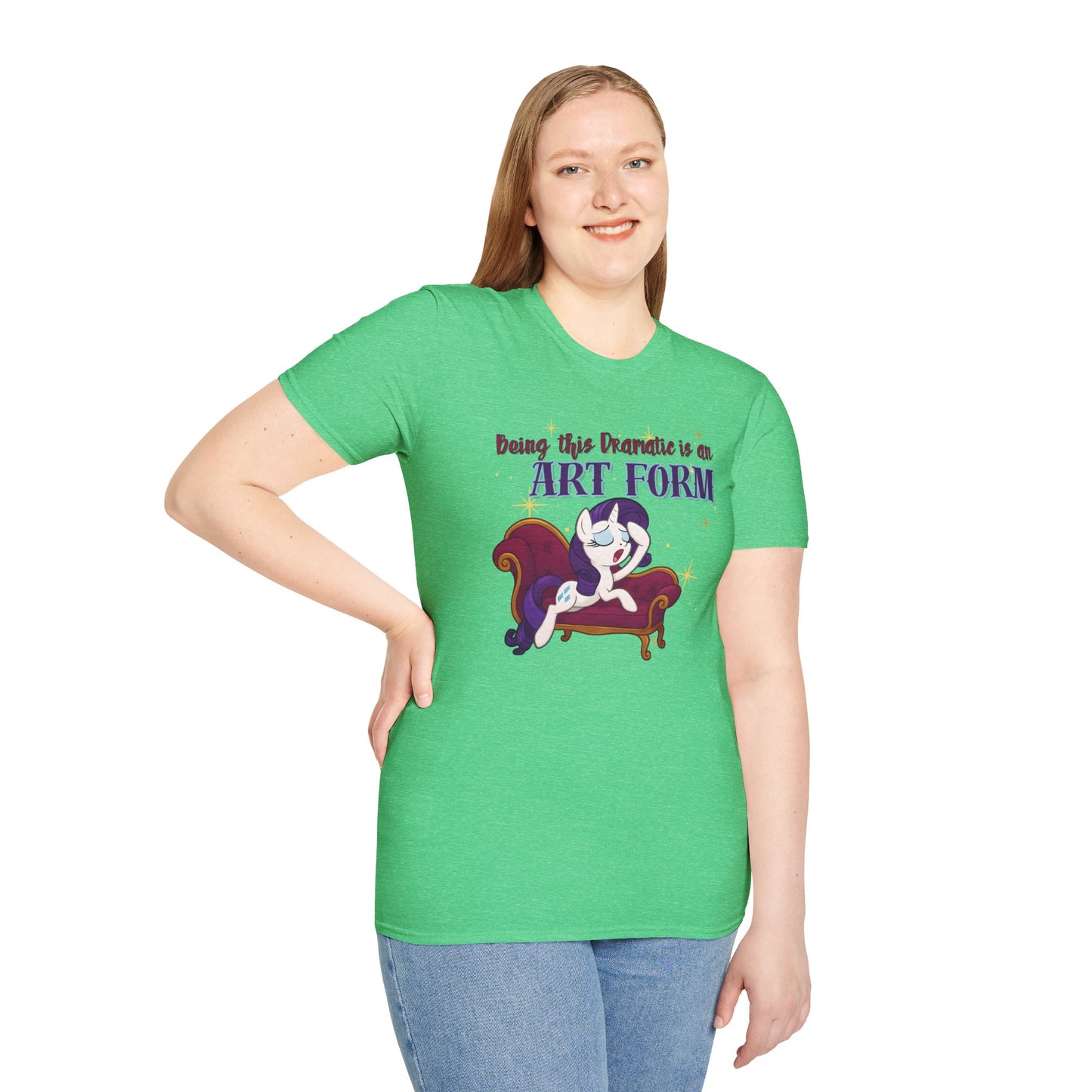 My Little Pony Rarity - Being Dramatic - Unisex Softstyle T-Shirt