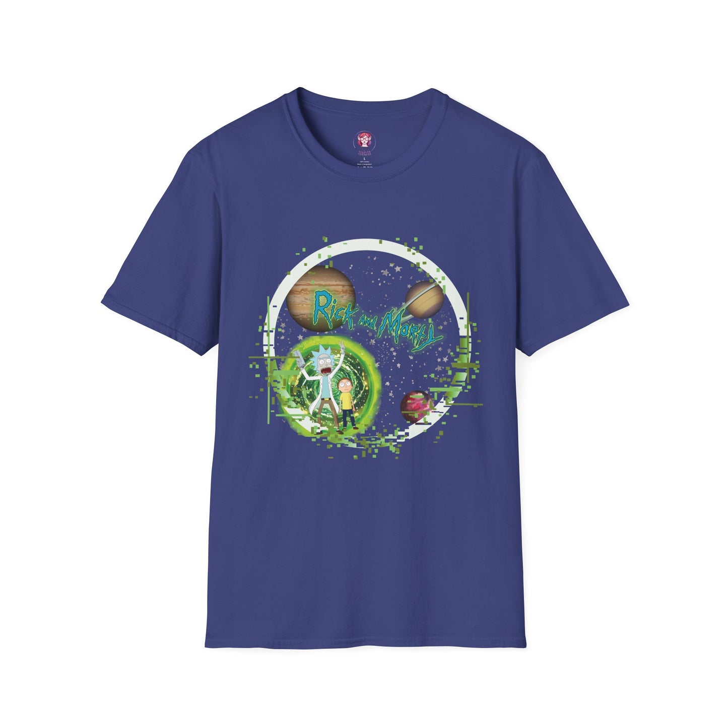 Rick & Morty Broken Space - Unisex Softstyle T-Shirt