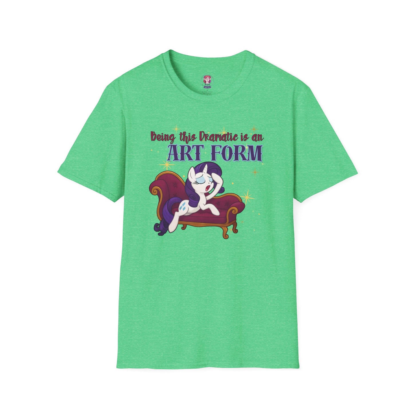 My Little Pony Rarity - Being Dramatic - Unisex Softstyle T-Shirt