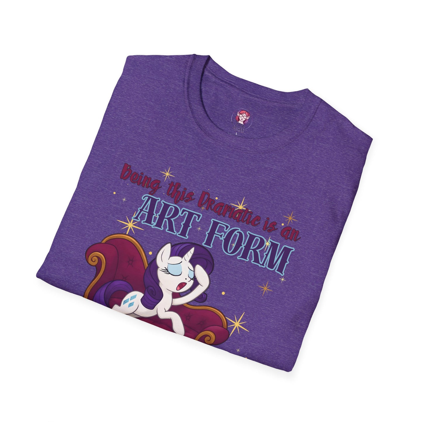 My Little Pony Rarity - Being Dramatic - Unisex Softstyle T-Shirt