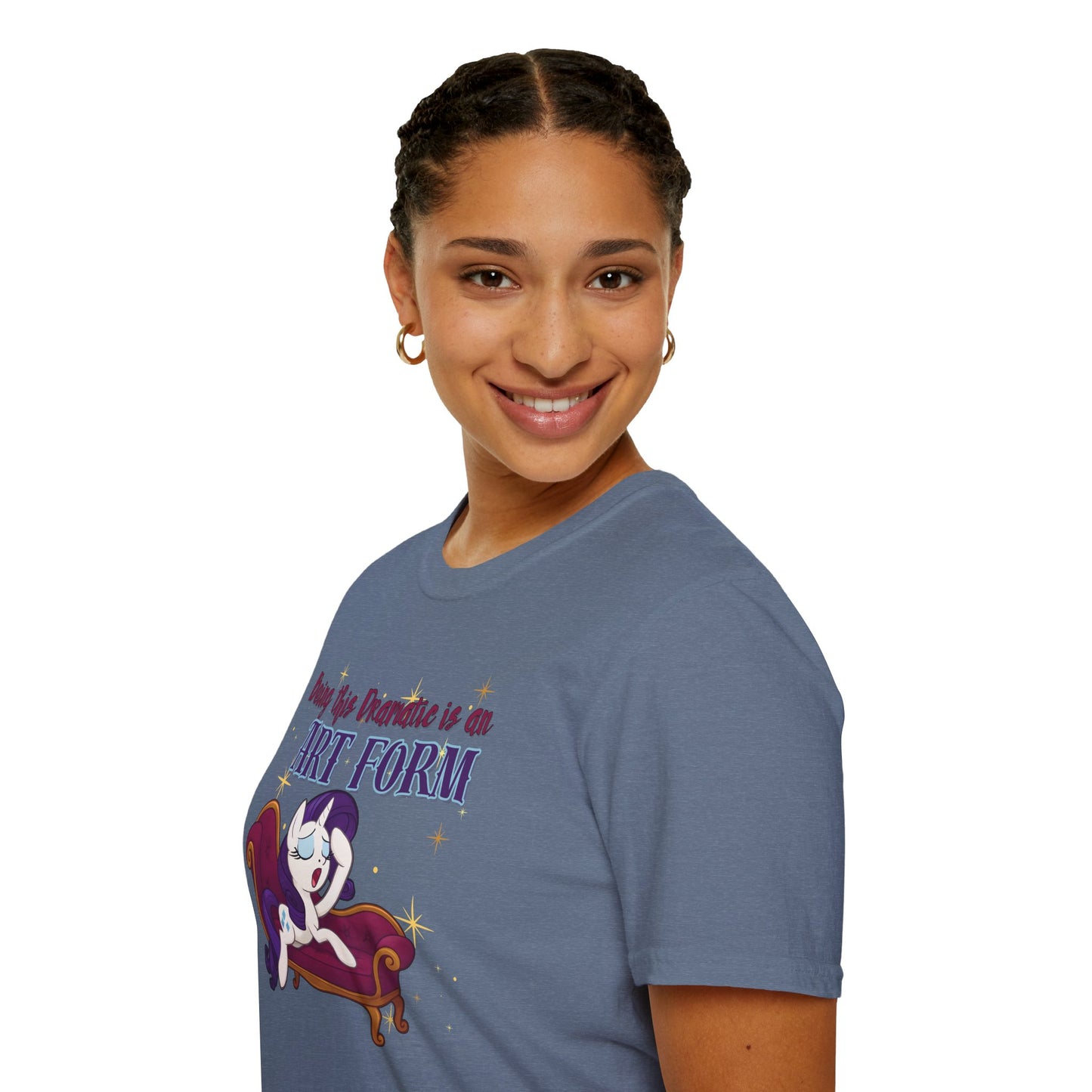 My Little Pony Rarity - Being Dramatic - Unisex Softstyle T-Shirt