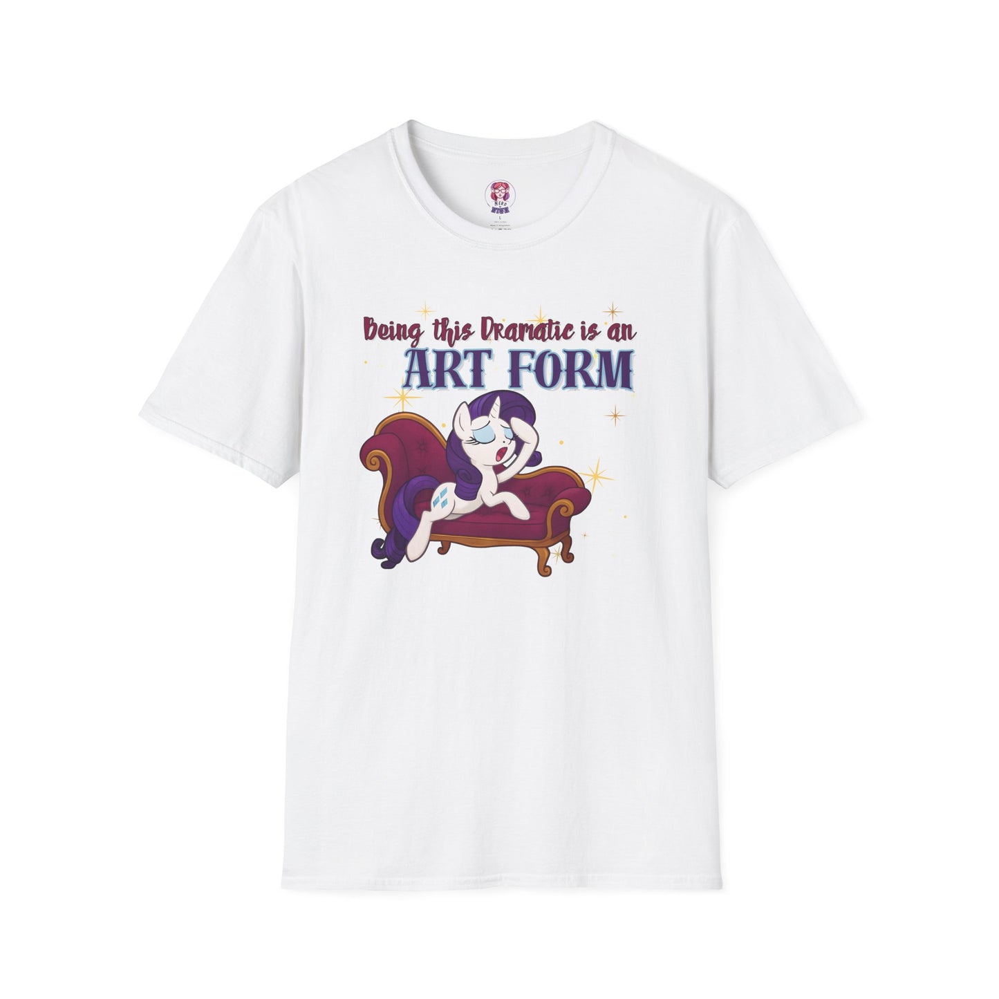 My Little Pony Rarity - Being Dramatic - Unisex Softstyle T-Shirt