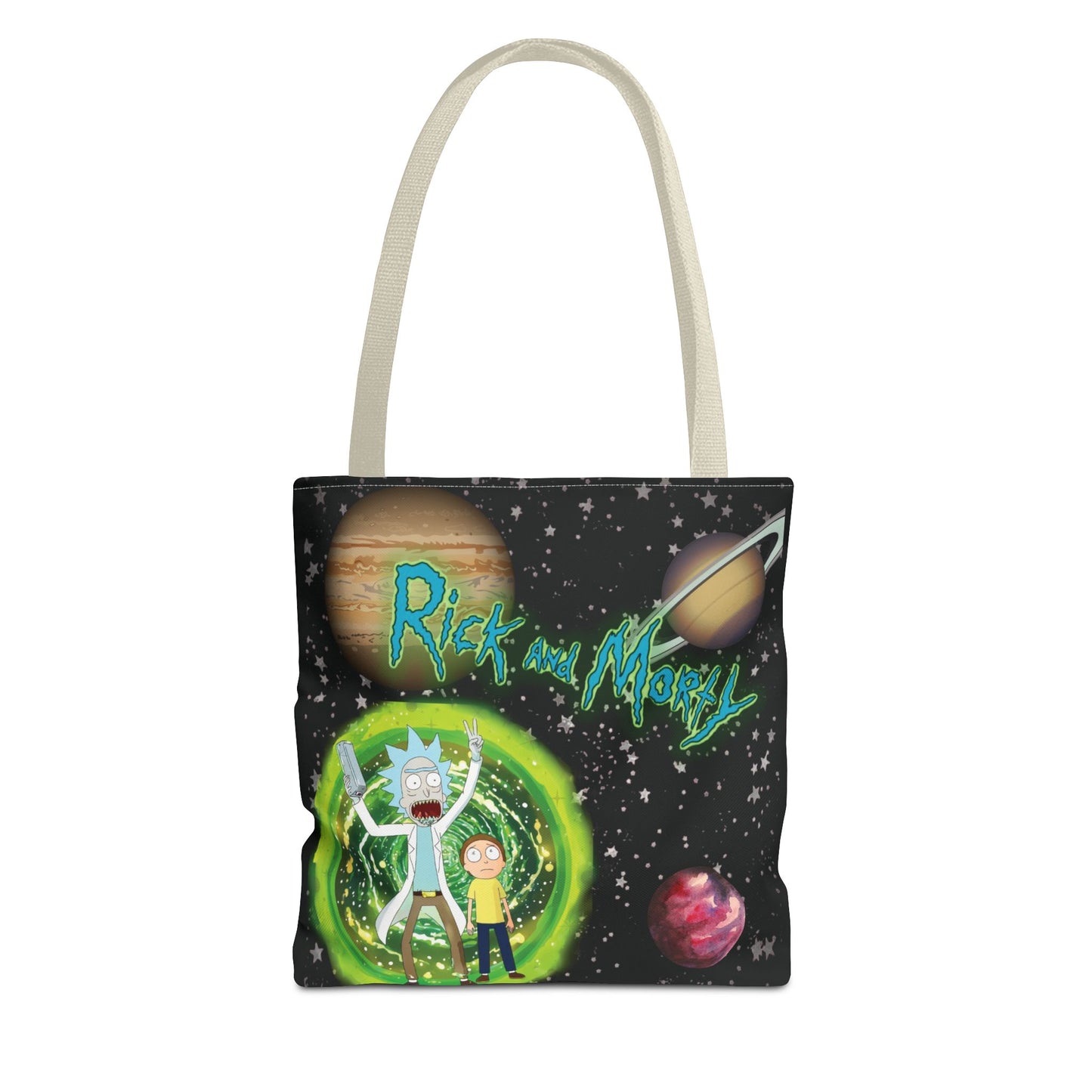 Rick & Morty Custom Adventure Tote Bag
