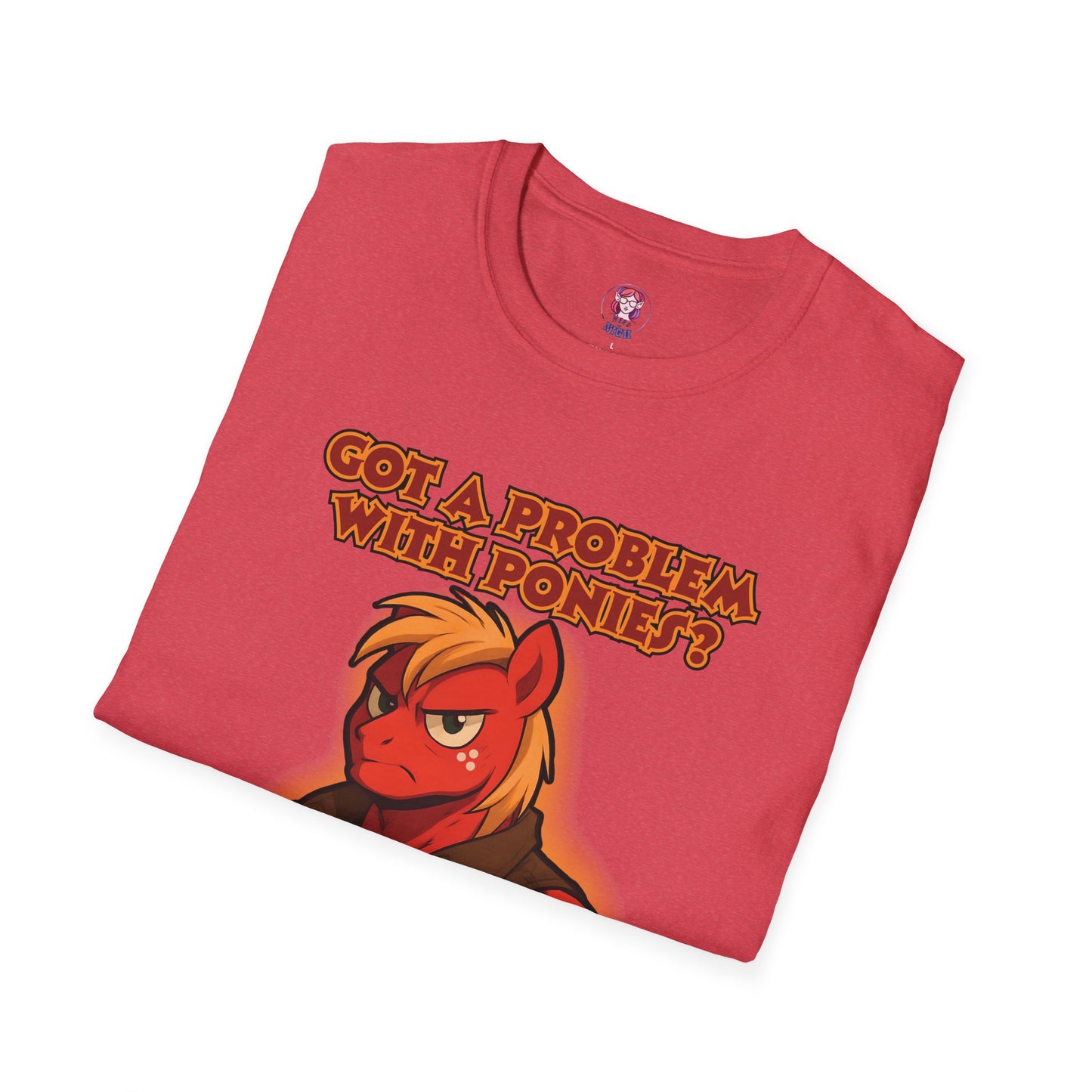 My Little Pony Masculine Big Mac - Pony Problem - Unisex Softstyle T-Shirt