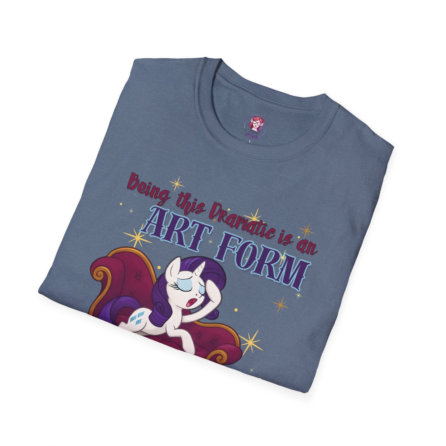 My Little Pony Rarity - Being Dramatic - Unisex Softstyle T-Shirt