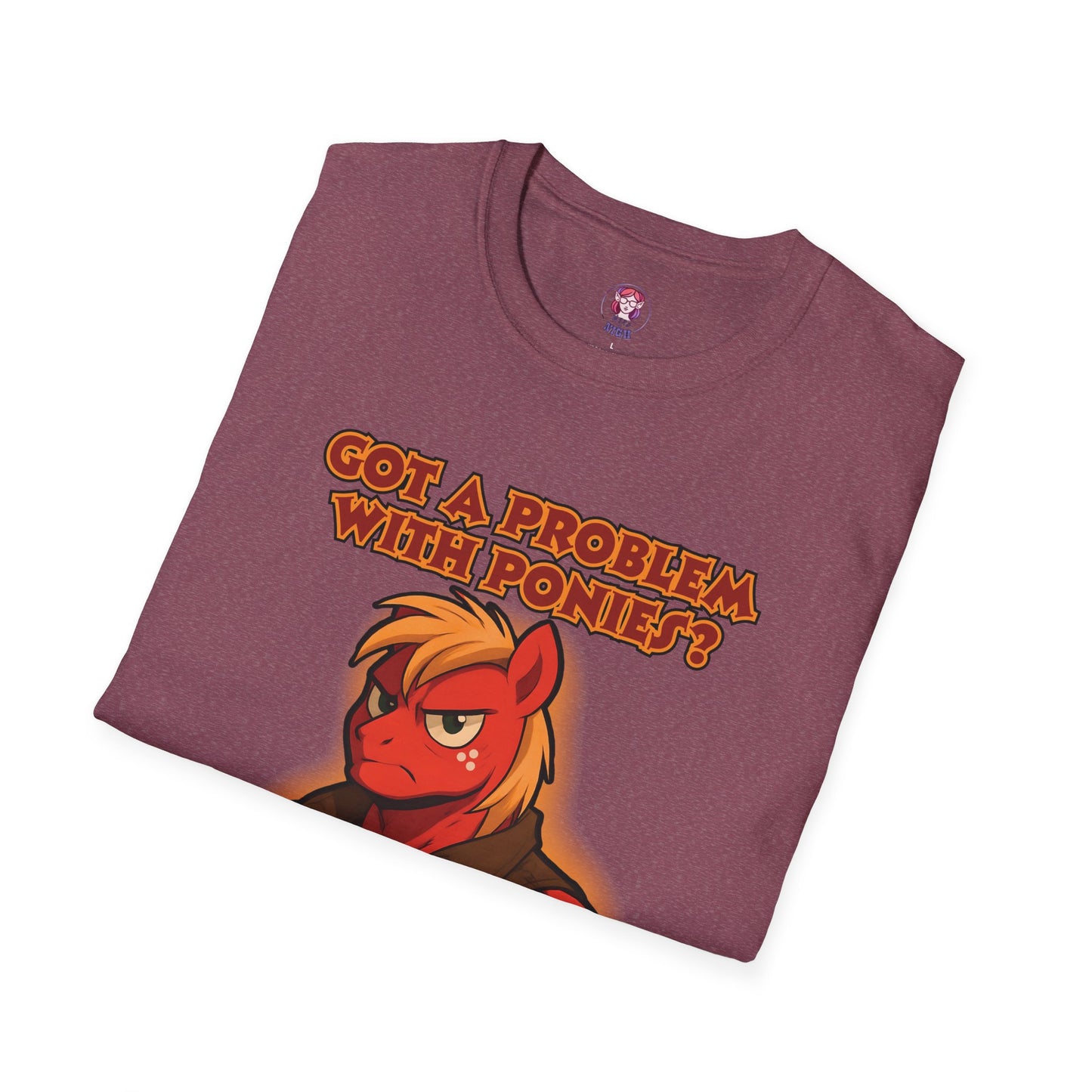 My Little Pony Masculine Big Mac - Pony Problem - Unisex Softstyle T-Shirt
