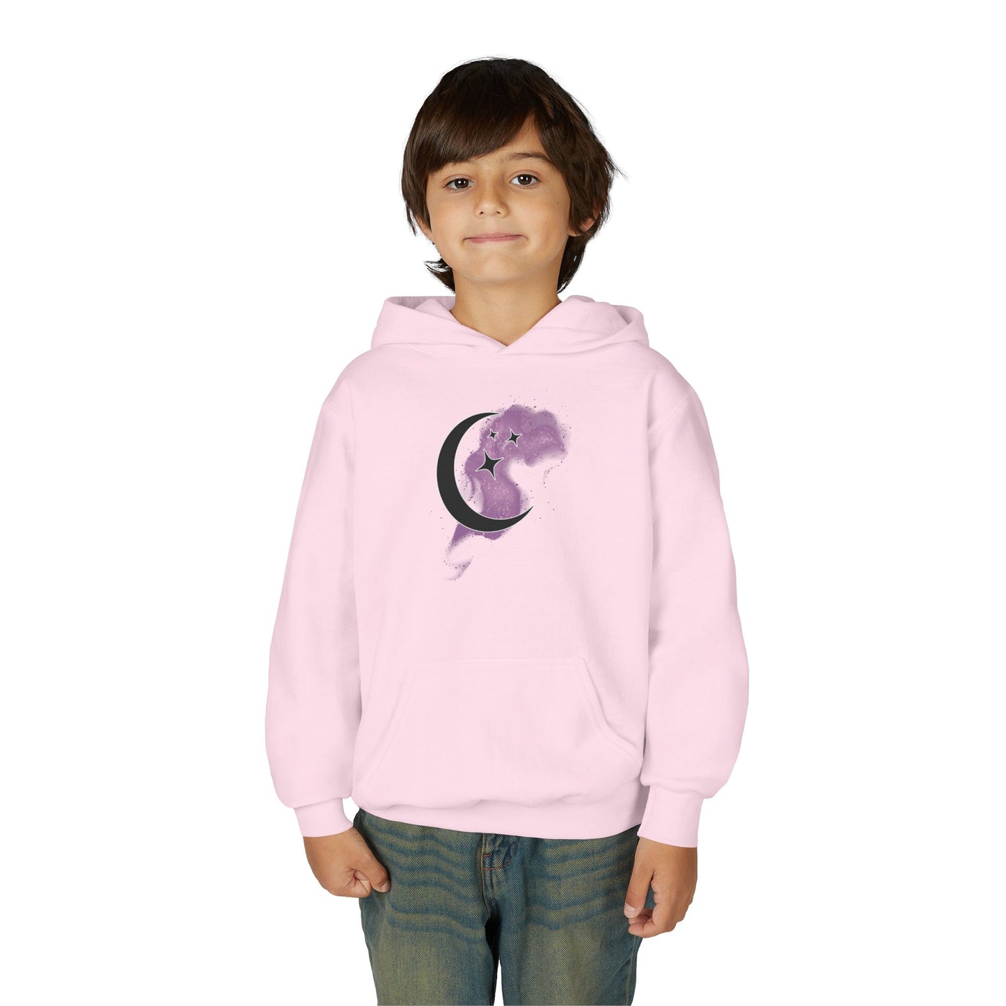 Adorably Diabolic Unicorn Magic - Youth Heavy Blend Hooded Sweatshirt
