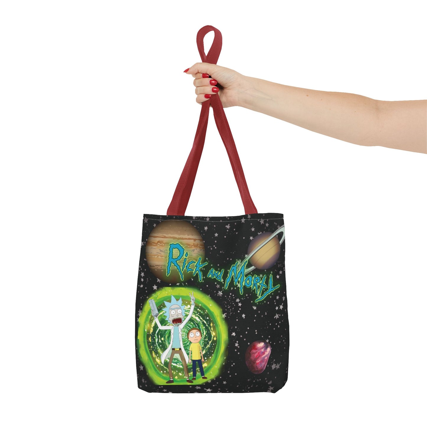 Rick & Morty Custom Adventure Tote Bag