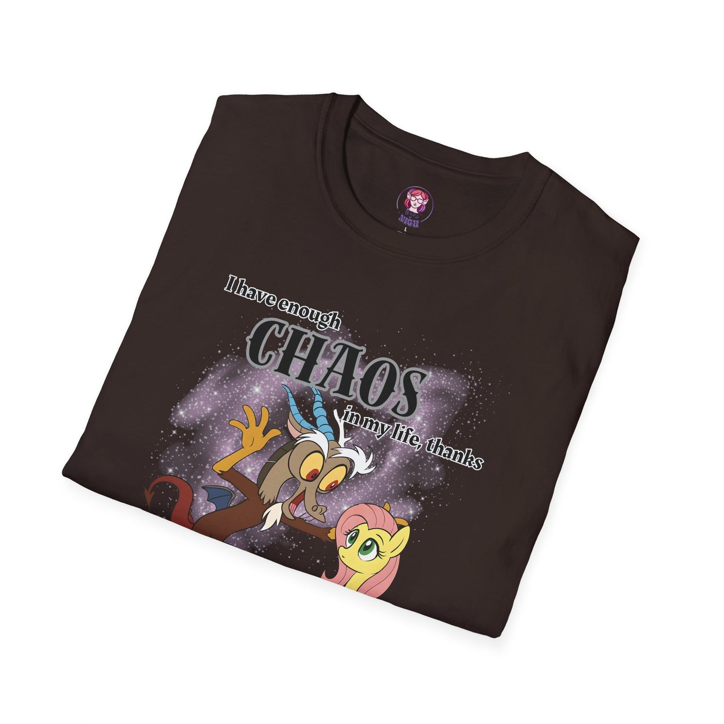 My Little Pony Discord and Fluttershy - Unisex Softstyle T-Shirt