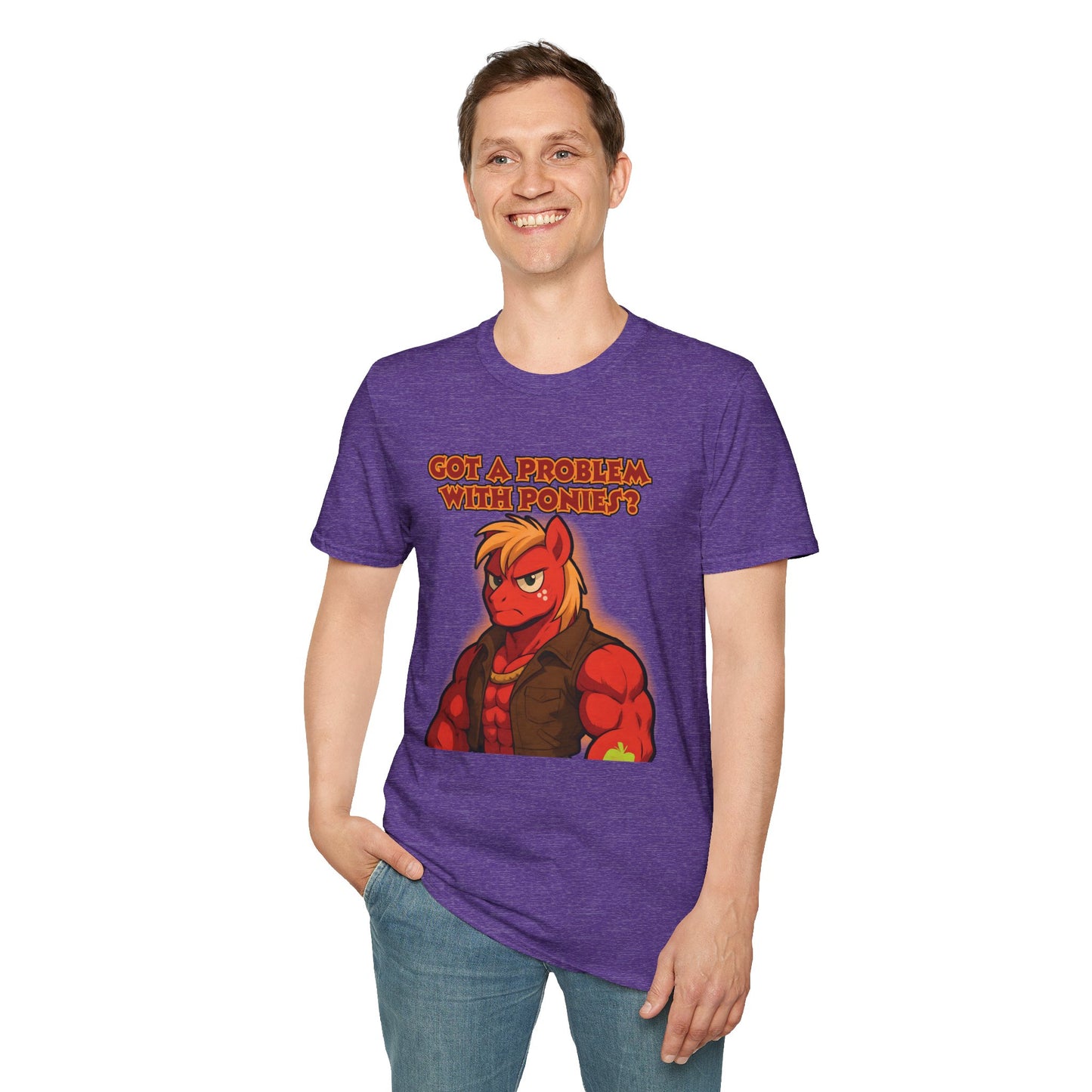My Little Pony Masculine Big Mac - Pony Problem - Unisex Softstyle T-Shirt
