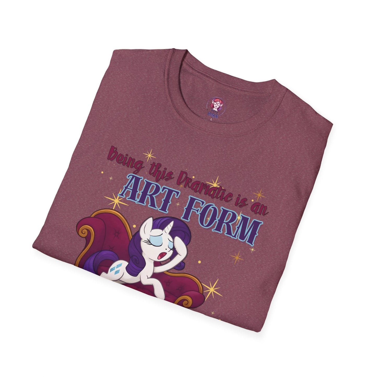 My Little Pony Rarity - Being Dramatic - Unisex Softstyle T-Shirt