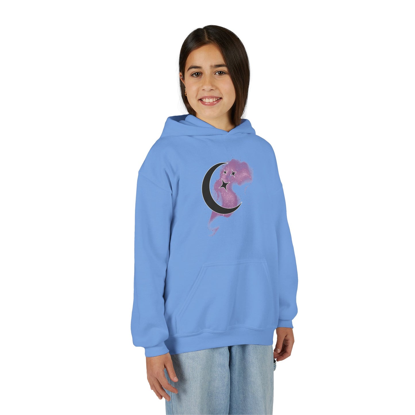 Adorably Diabolic Unicorn Magic - Youth Heavy Blend Hooded Sweatshirt