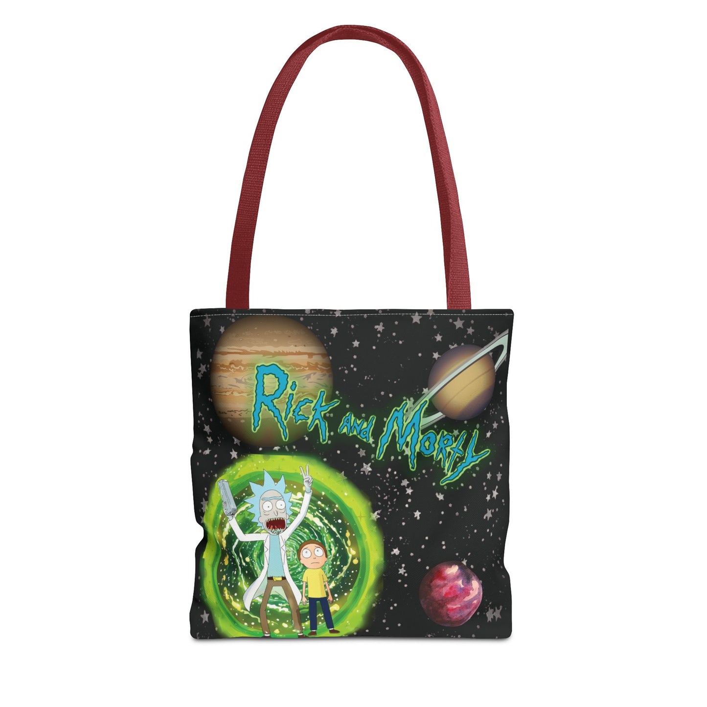 Rick & Morty Custom Adventure Tote Bag