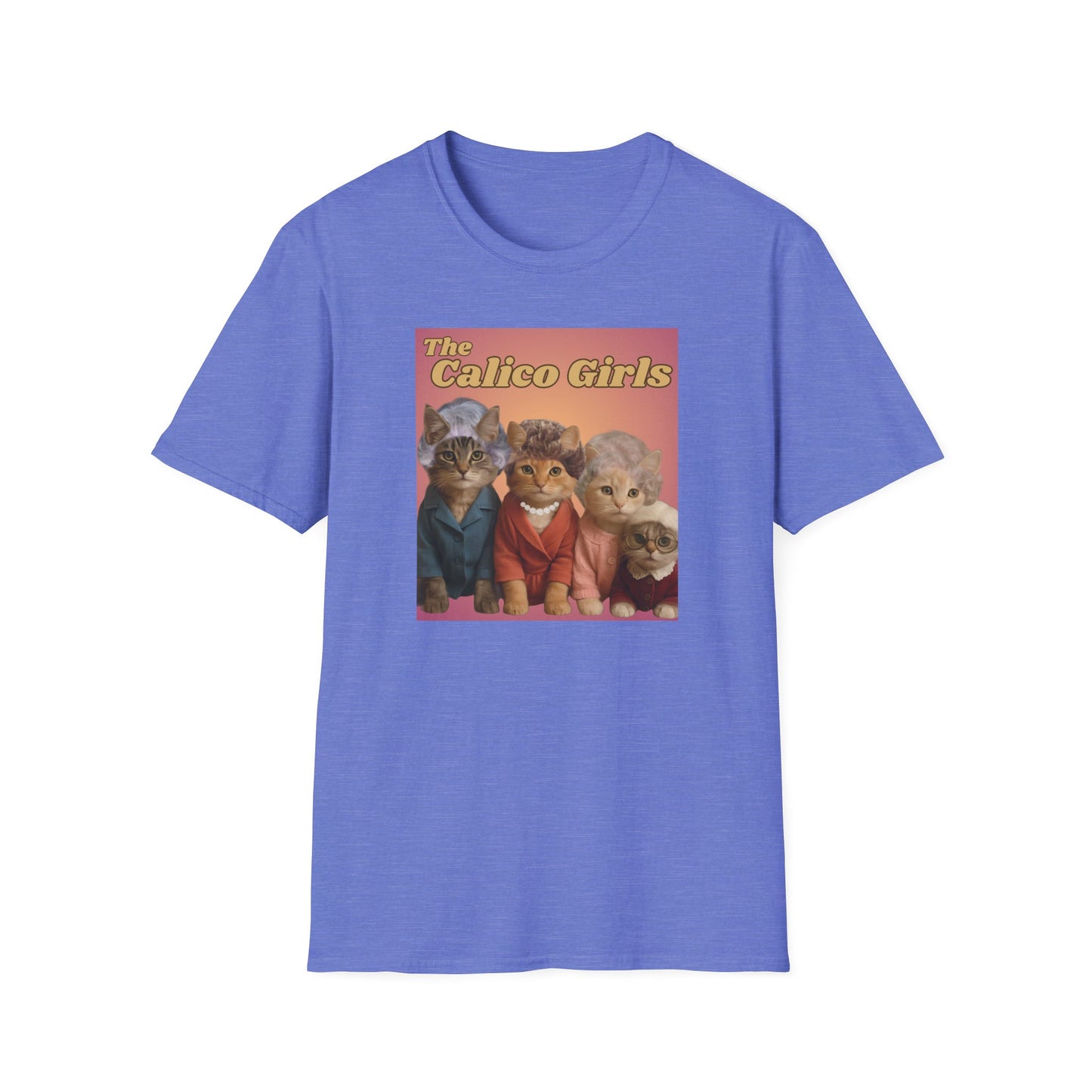 The Calico Girls cute kittens - Unisex Softstyle T-Shirt