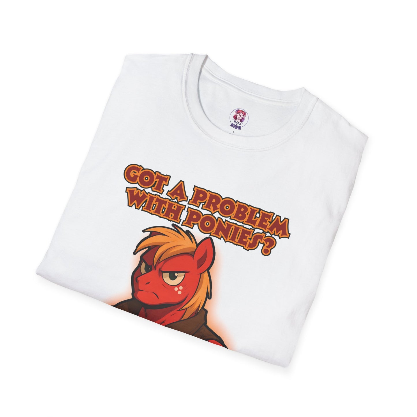 My Little Pony Masculine Big Mac - Pony Problem - Unisex Softstyle T-Shirt