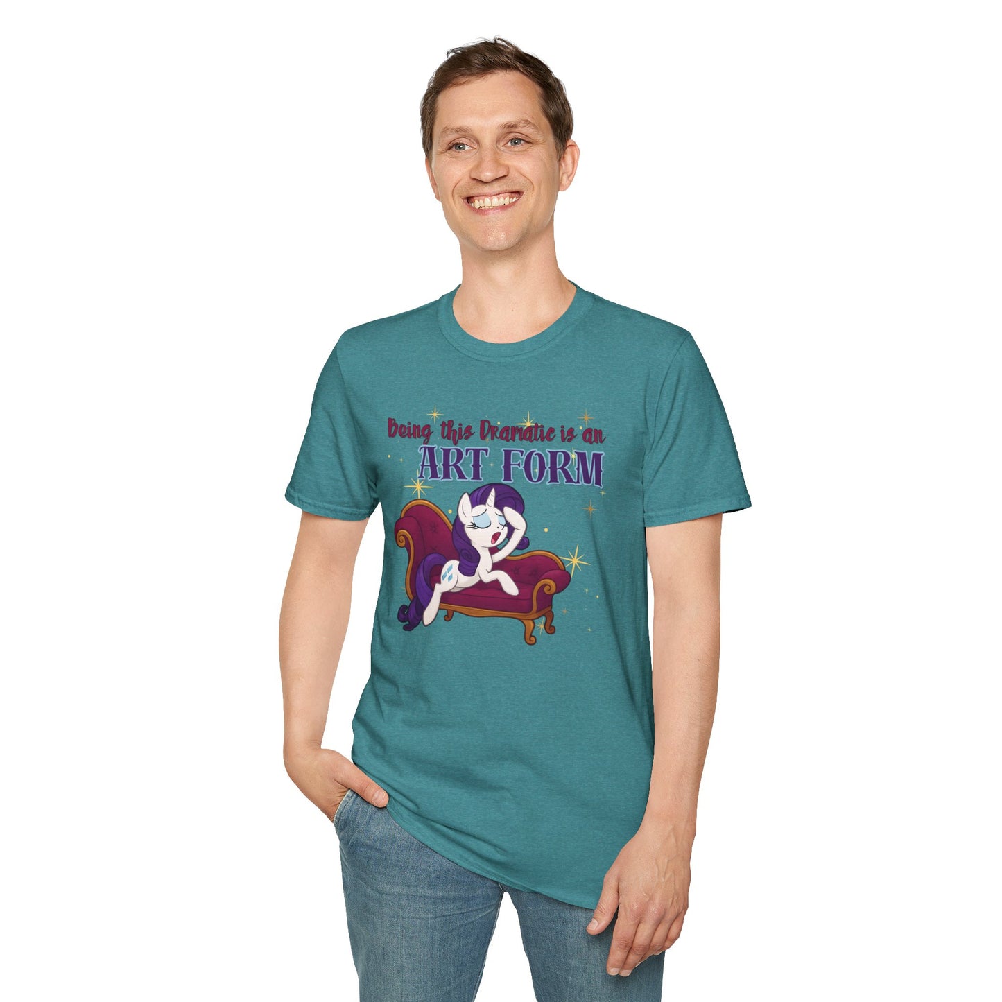 My Little Pony Rarity - Being Dramatic - Unisex Softstyle T-Shirt