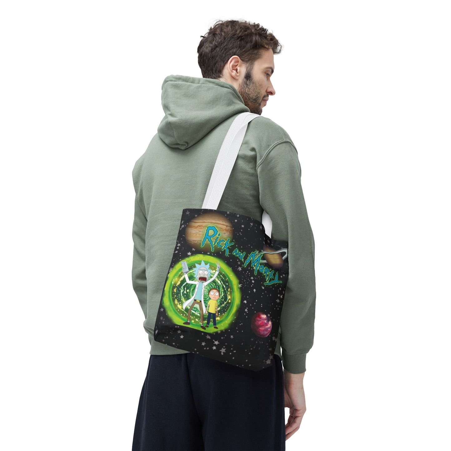 Rick & Morty Custom Adventure Tote Bag