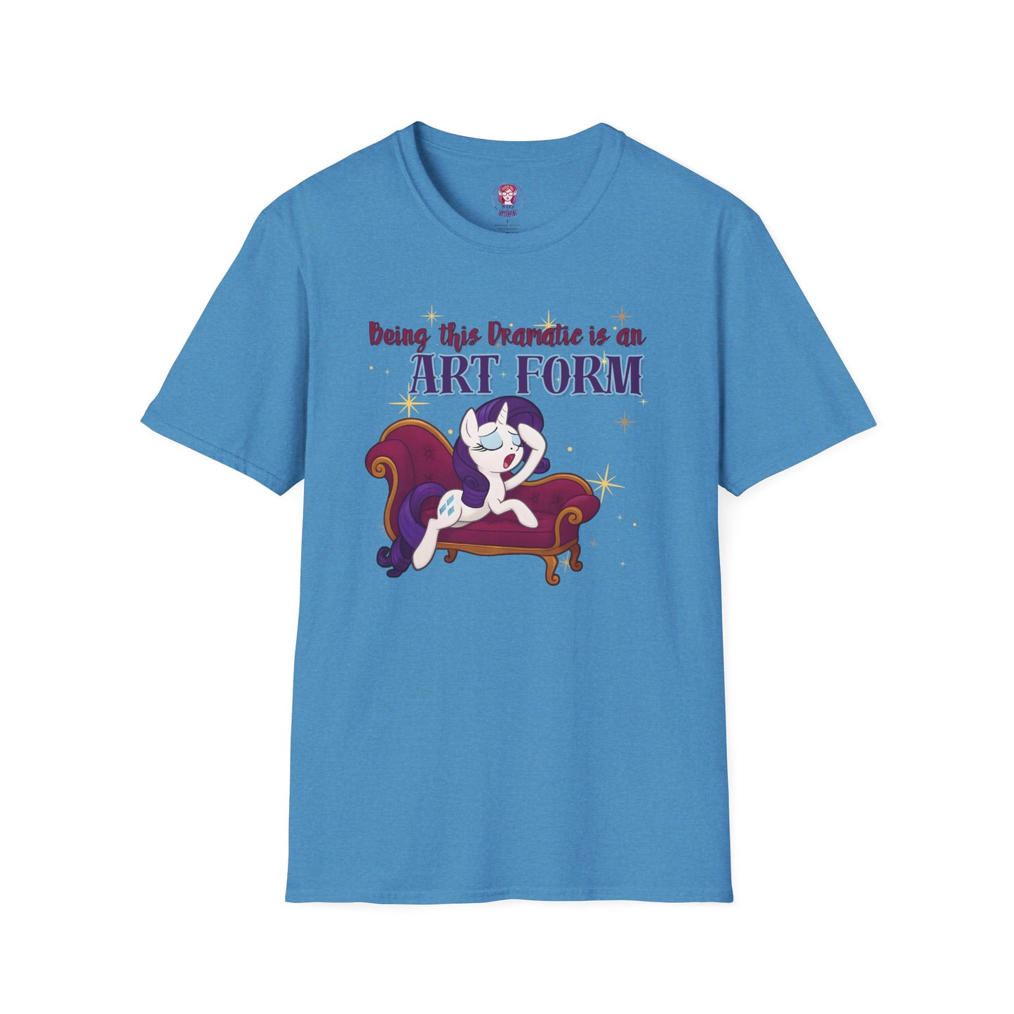 My Little Pony Rarity - Being Dramatic - Unisex Softstyle T-Shirt