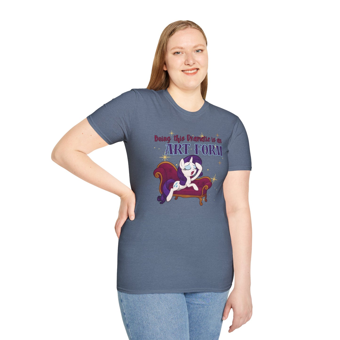 My Little Pony Rarity - Being Dramatic - Unisex Softstyle T-Shirt