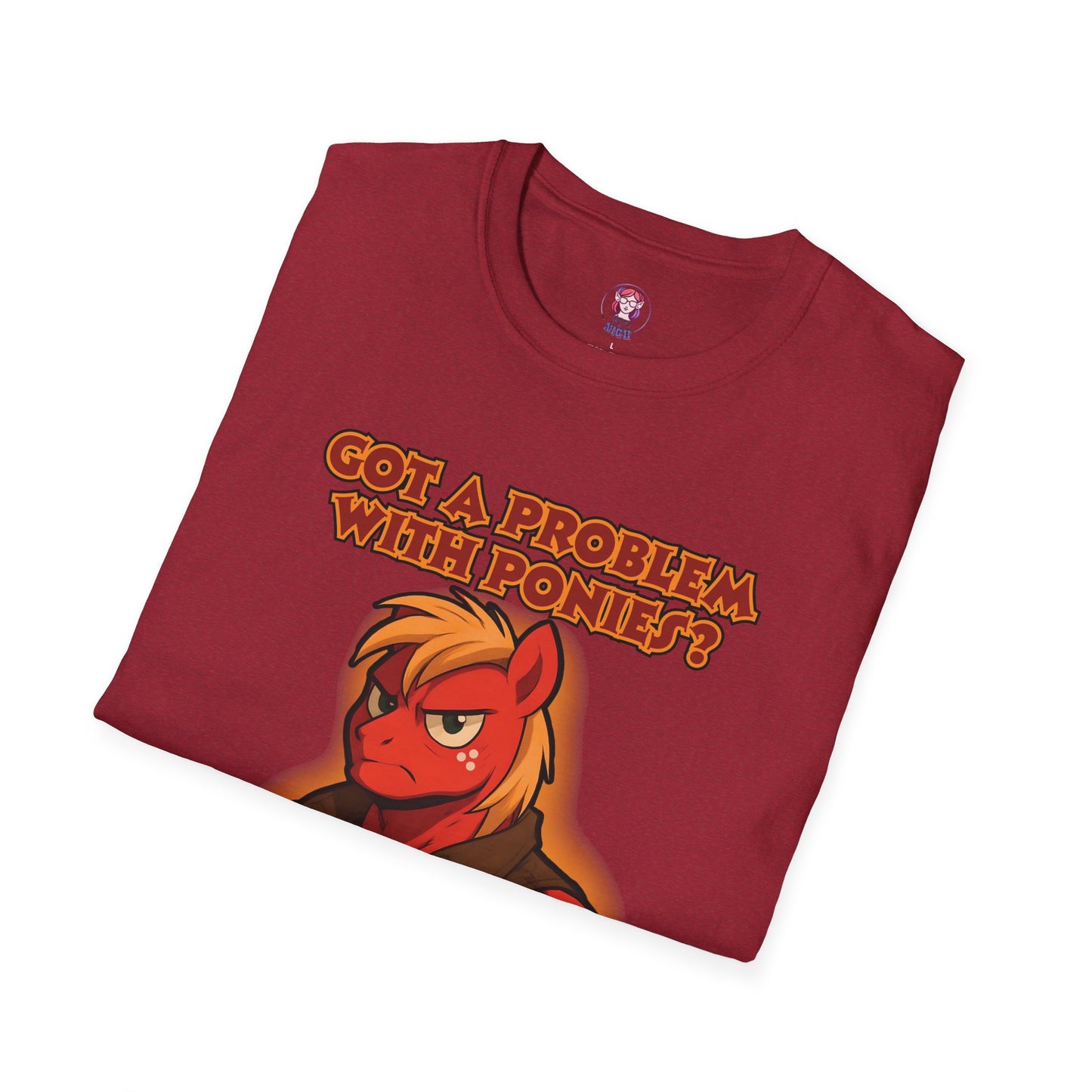 My Little Pony Masculine Big Mac - Pony Problem - Unisex Softstyle T-Shirt