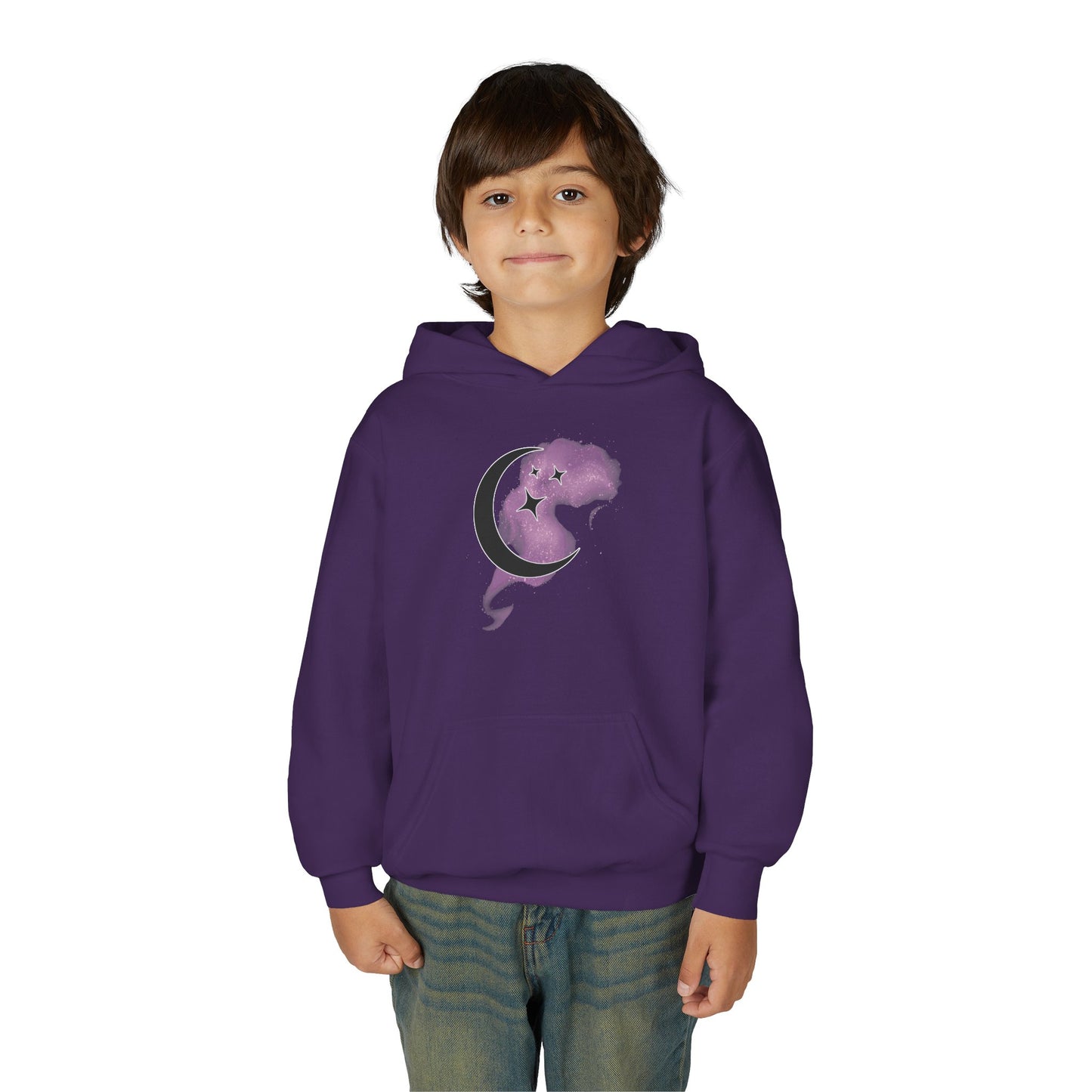 Adorably Diabolic Unicorn Magic - Youth Heavy Blend Hooded Sweatshirt