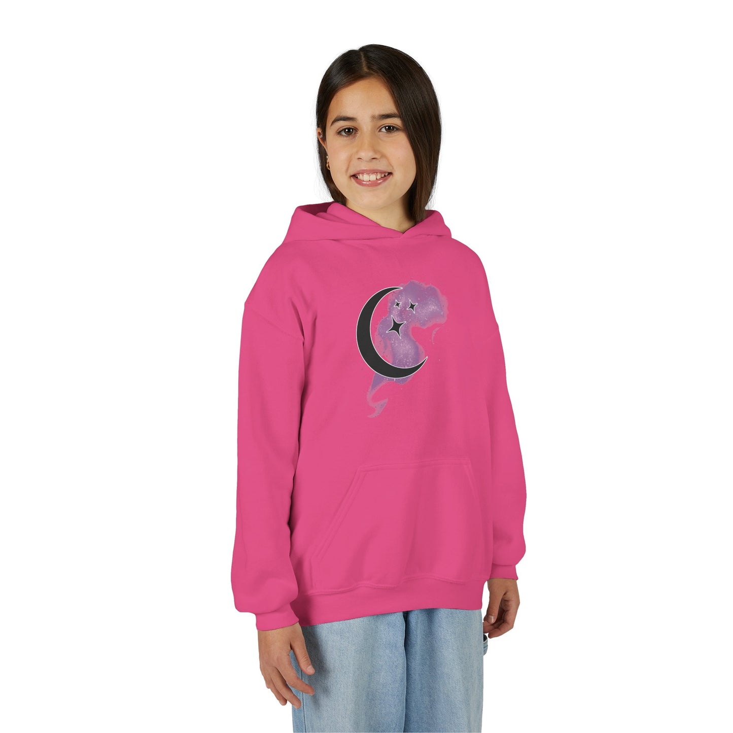 Adorably Diabolic Unicorn Magic - Youth Heavy Blend Hooded Sweatshirt