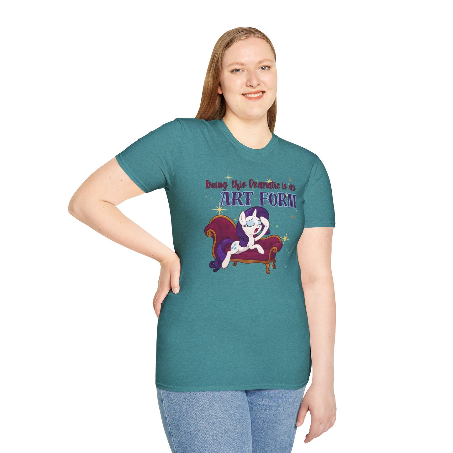 My Little Pony Rarity - Being Dramatic - Unisex Softstyle T-Shirt