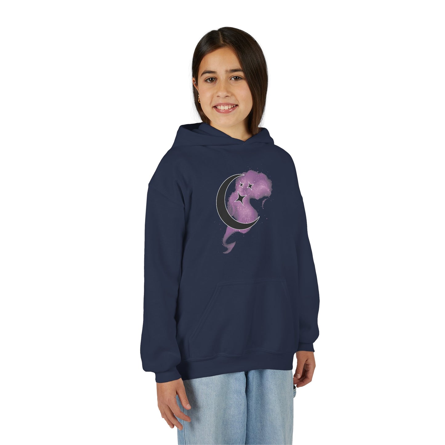 Adorably Diabolic Unicorn Magic - Youth Heavy Blend Hooded Sweatshirt