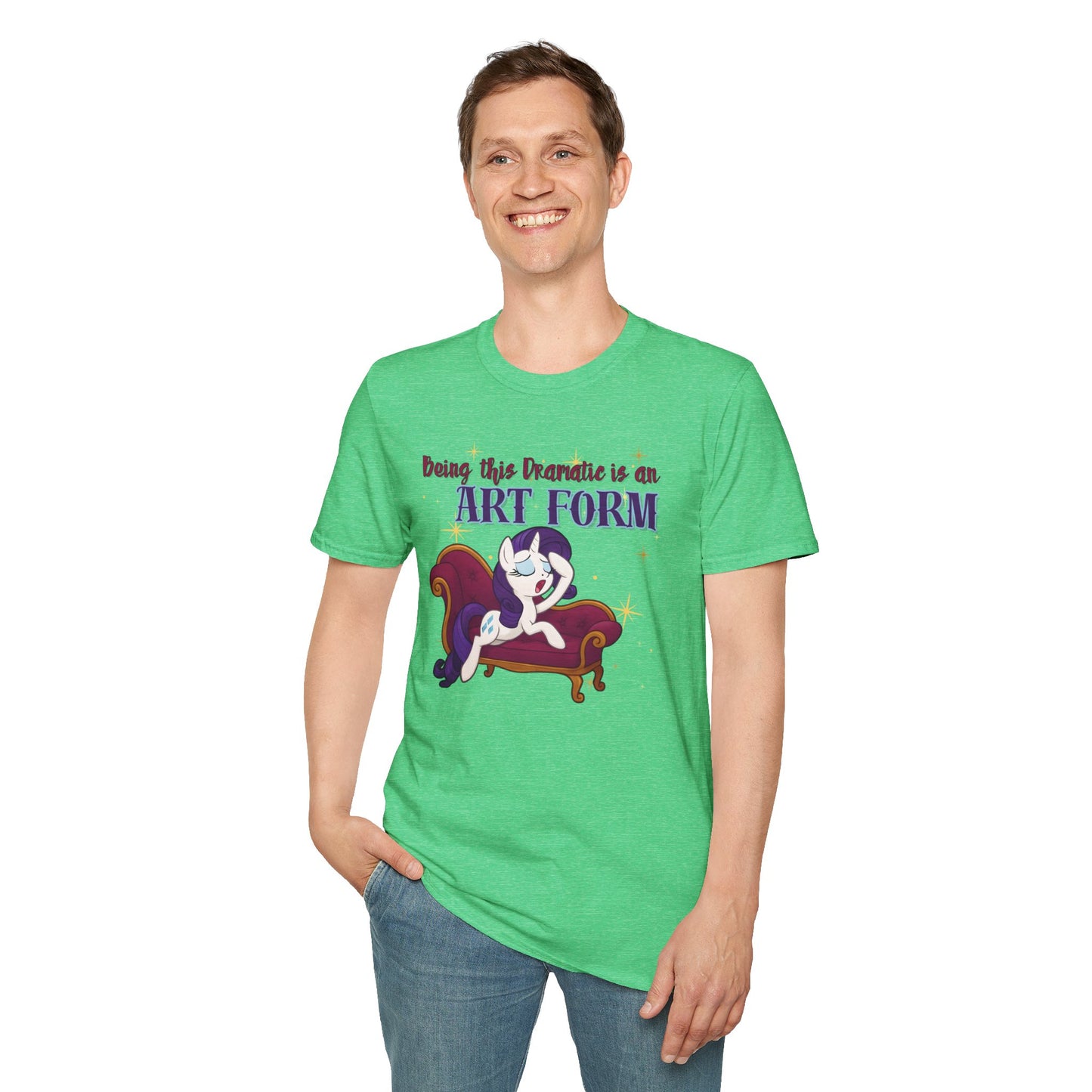 My Little Pony Rarity - Being Dramatic - Unisex Softstyle T-Shirt