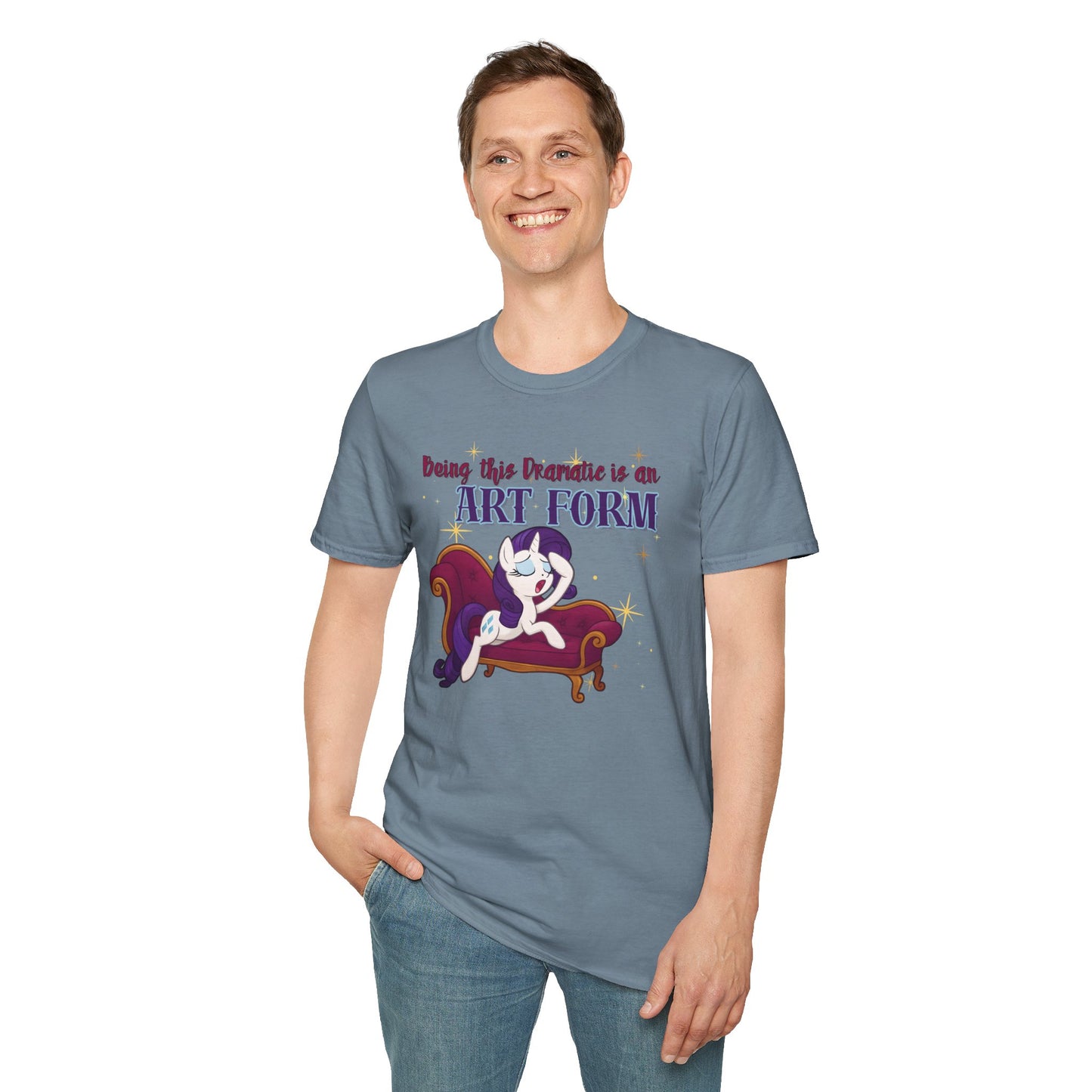 My Little Pony Rarity - Being Dramatic - Unisex Softstyle T-Shirt